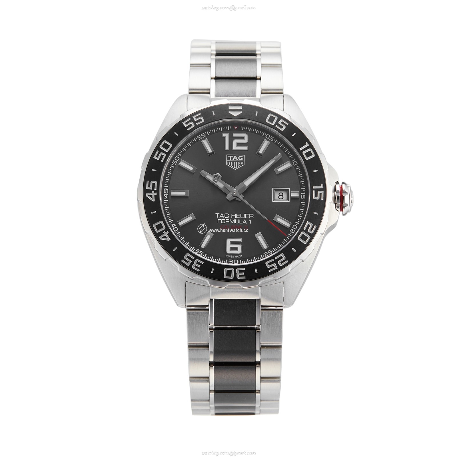 TAG Heuer Formula 1 WAZ2011.BA0843 Stainless Steel and Ceramic Automatic Silver replica watches