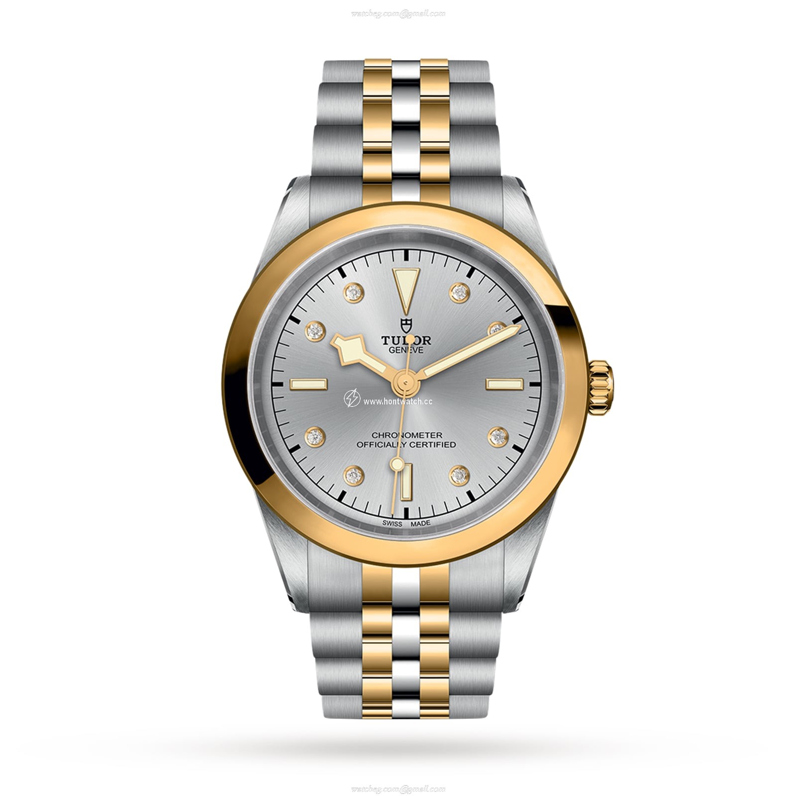 Tudor Black Bay M79683-0007 Stainless Steel & 18ct Yellow Gold Automatic Silver replica watches