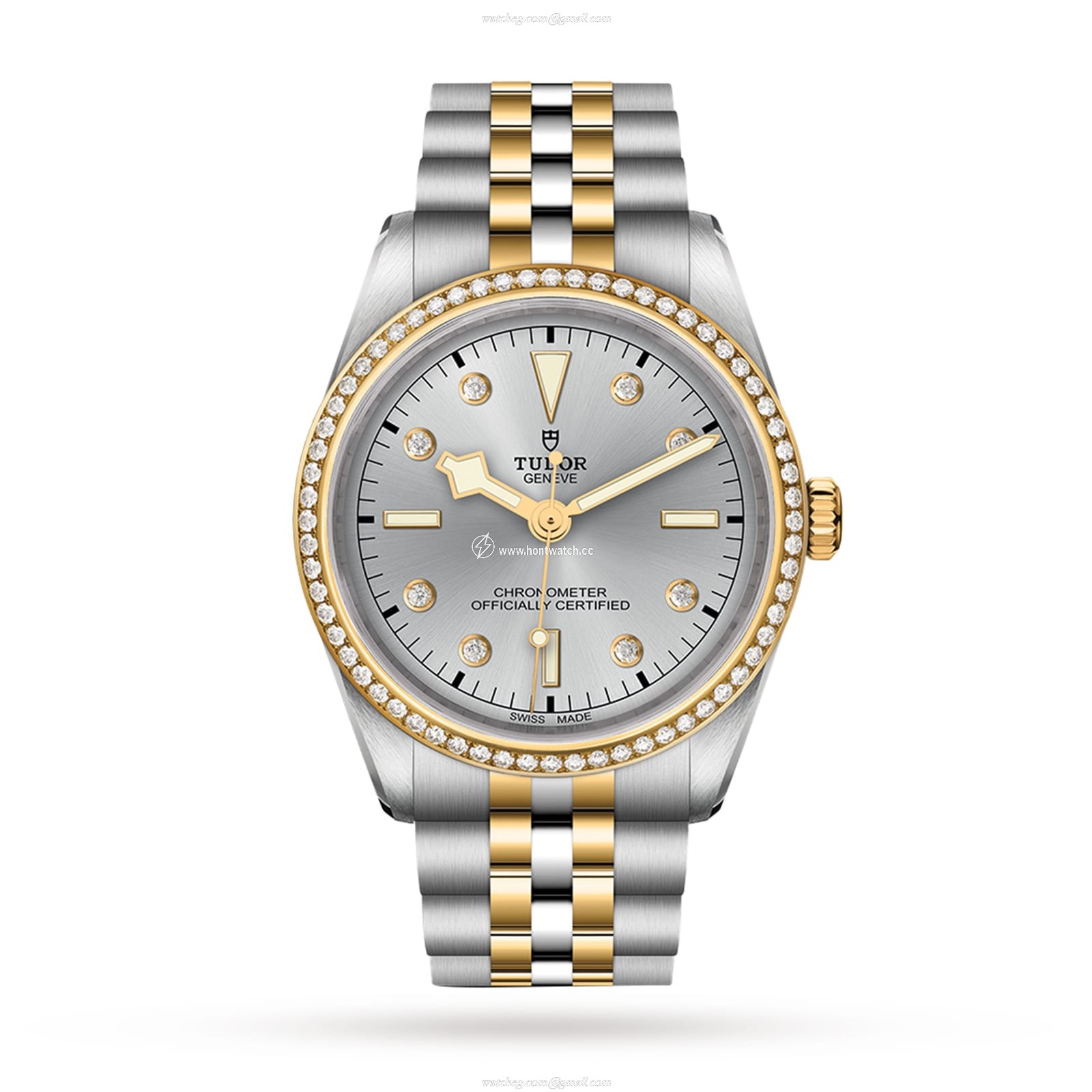 Tudor Black Bay M79653-0006 Stainless Steel & 18ct Yellow Gold Automatic Silver replica watches