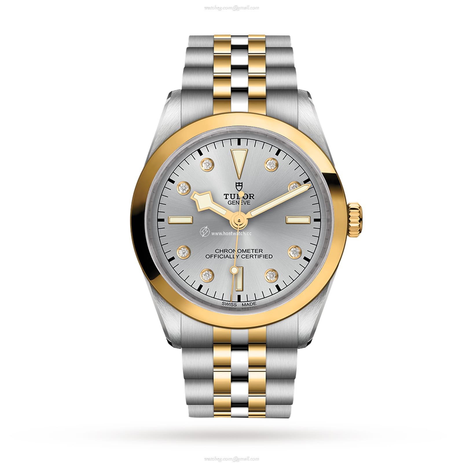 Tudor Black Bay M79643-0007 Stainless Steel & 18ct Yellow Gold Automatic Silver replica watches