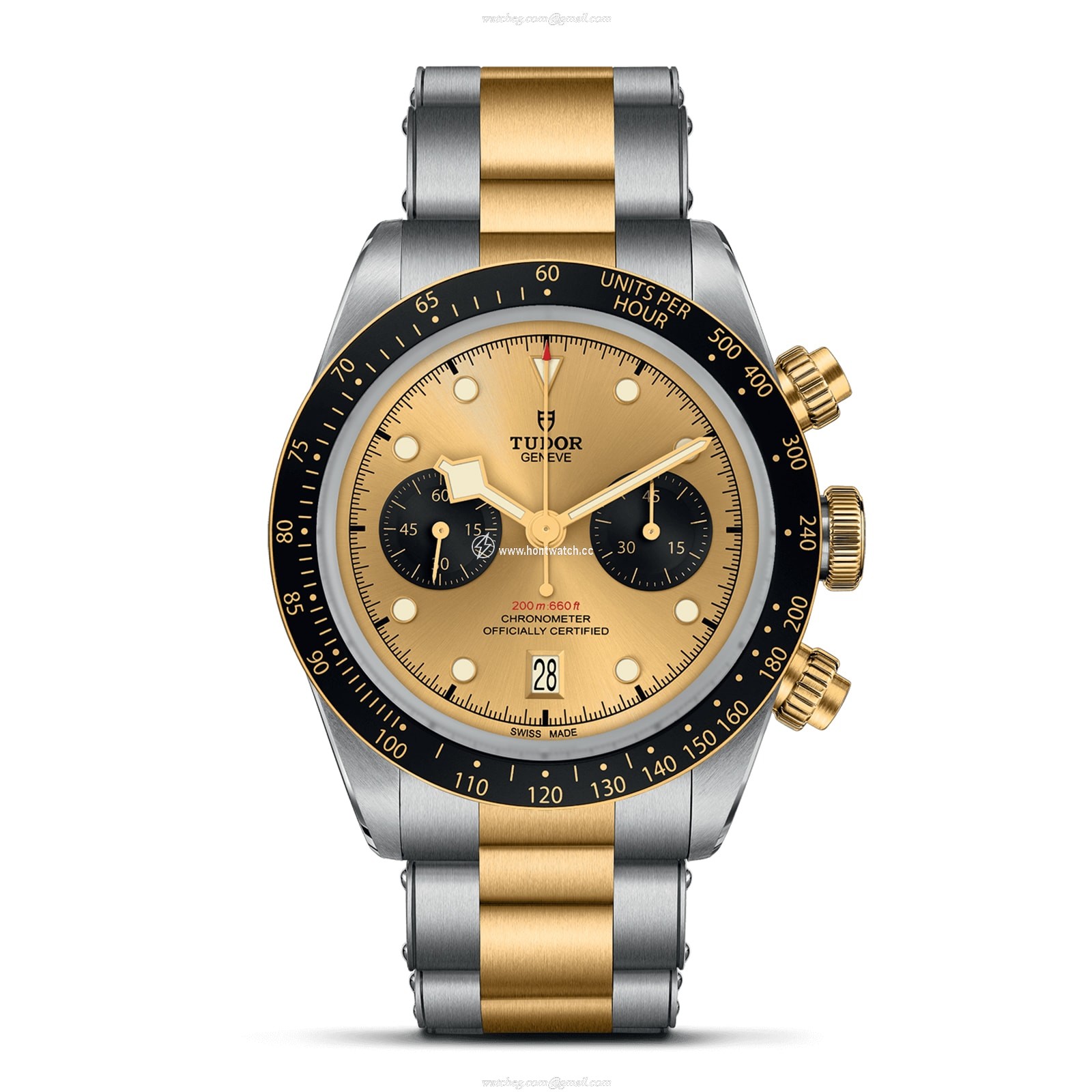 Tudor Black Bay M79363N-0007 Stainless Steel & 18ct Yellow Gold Automatic Champagne replica watches