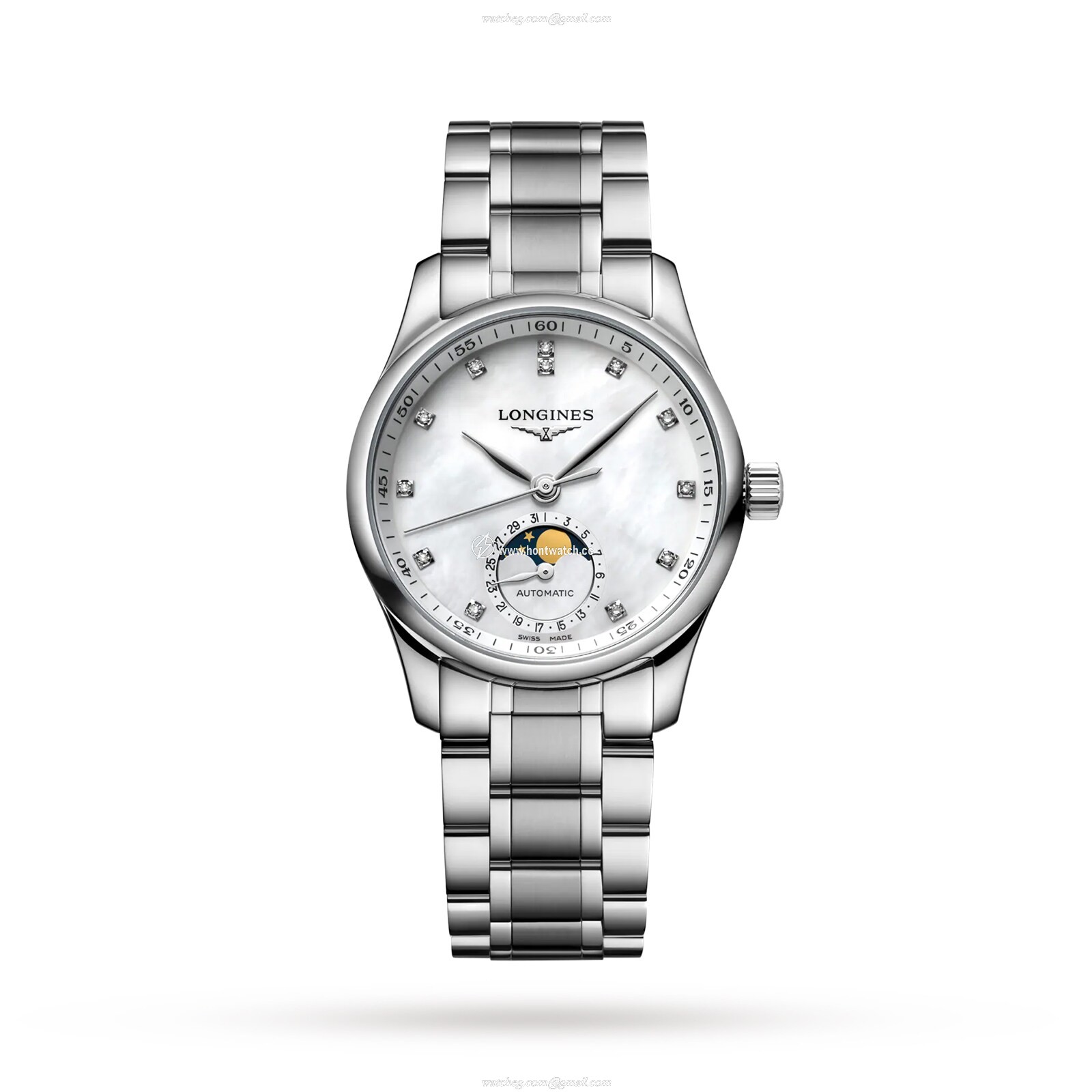 Longines Master Collection L24094876 Stainless Steel Automatic Mother of Pearl replica watches