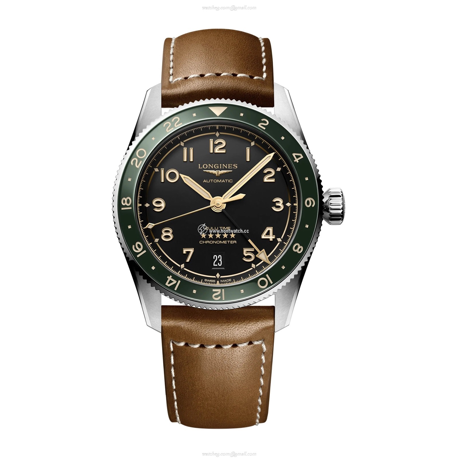 Longines Heritage Avigation L38024632 Stainless Steel and Ceramic Automatic Grey replica watches
