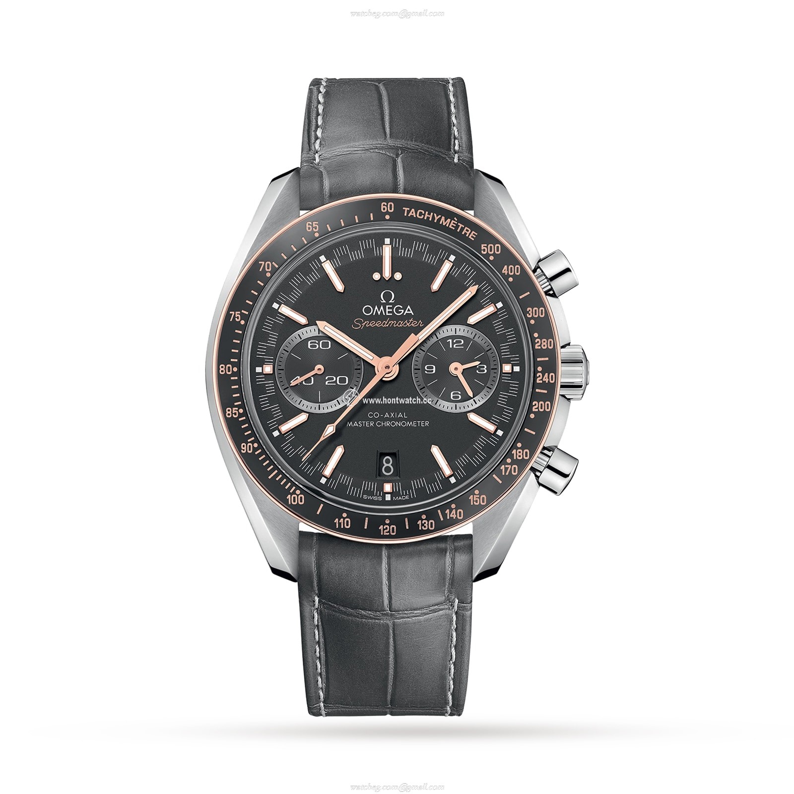 Omega Speedmaster O32923445106001 Stainless Steel & 18ct Rose Gold Automatic Grey replica watches