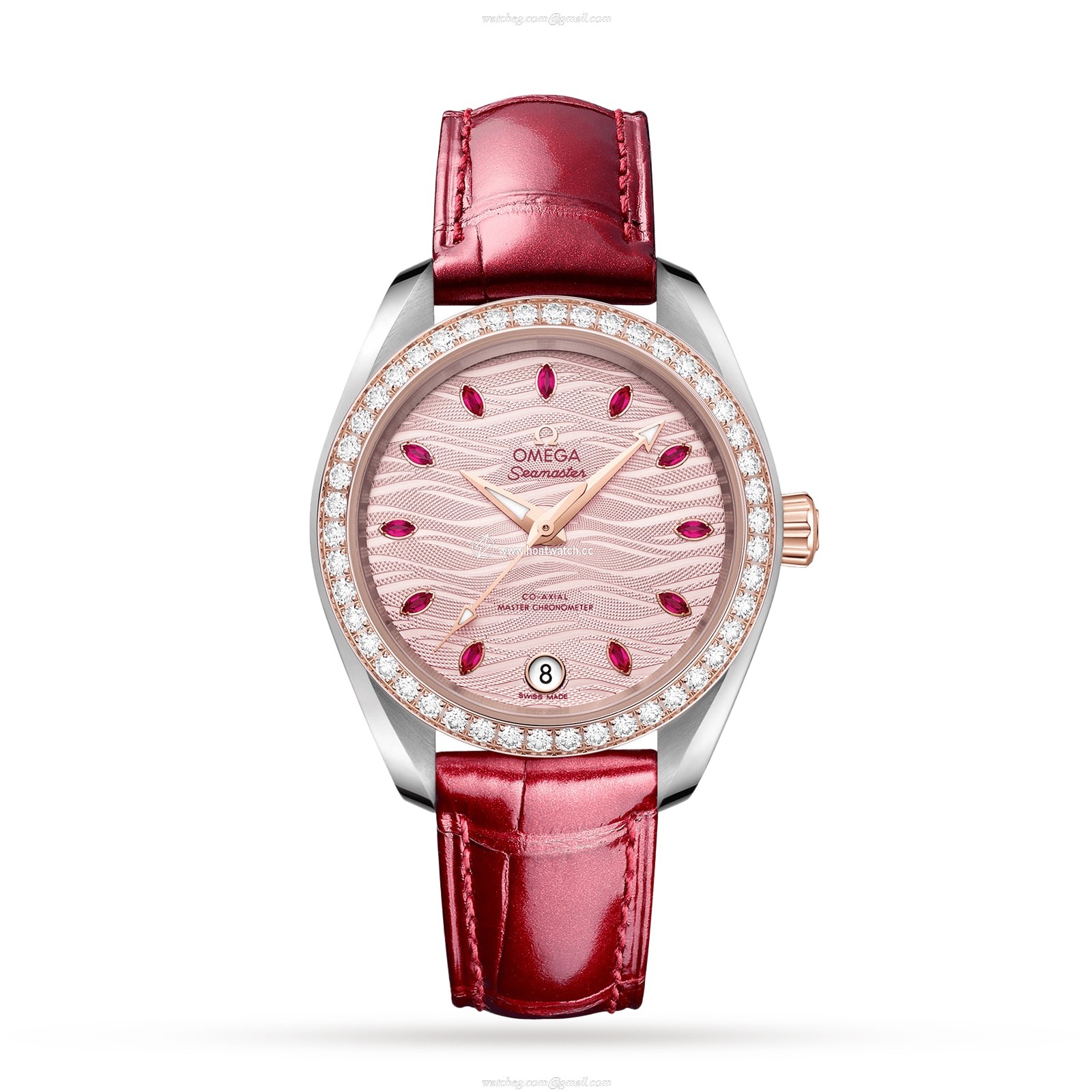 Omega Seamaster O22028342060001 Stainless Steel & 18ct Rose Gold Automatic Grey replica watches