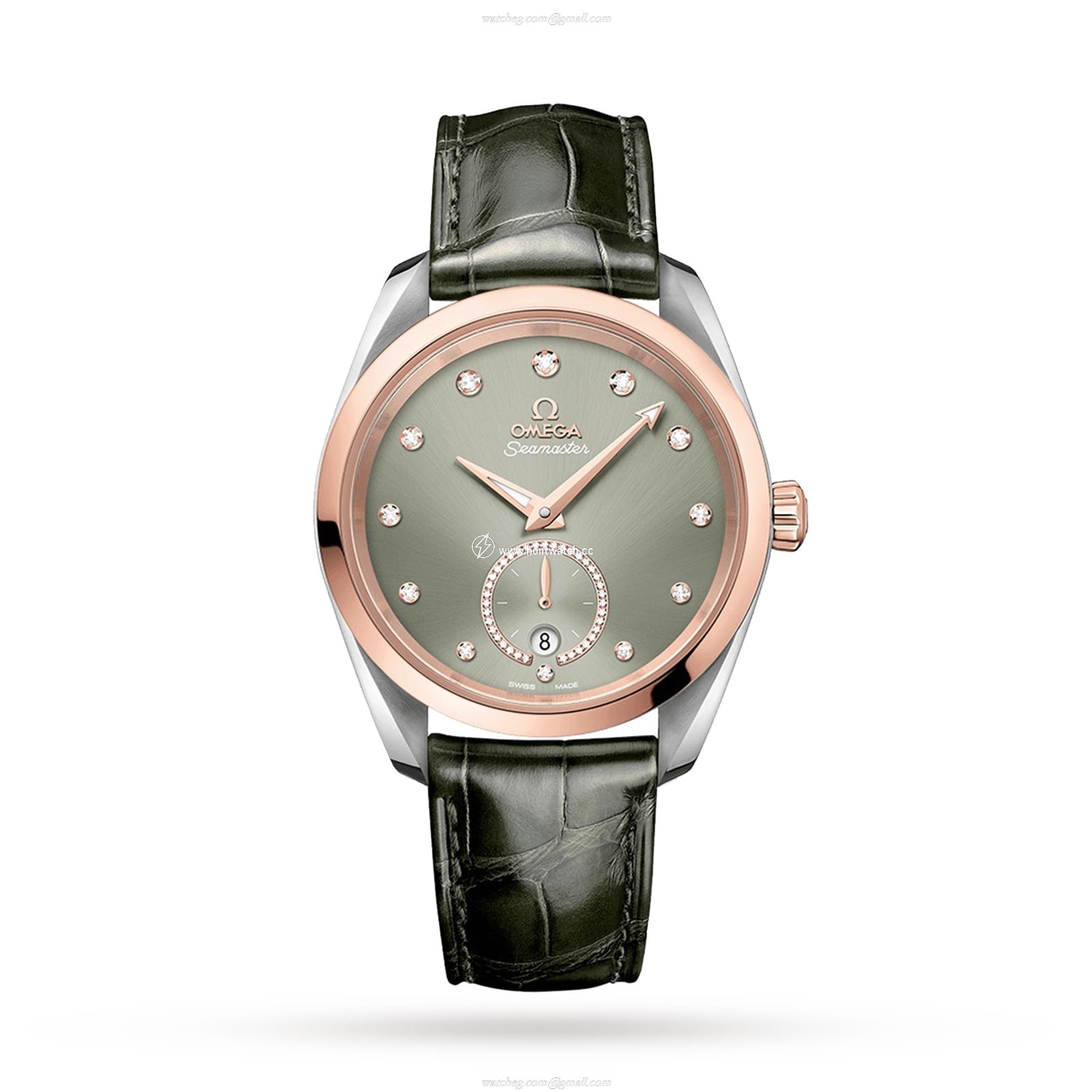 Omega Seamaster Aqua Terra O22023382060001 Stainless Steel & Sedna Gold Automatic Grey replica watches