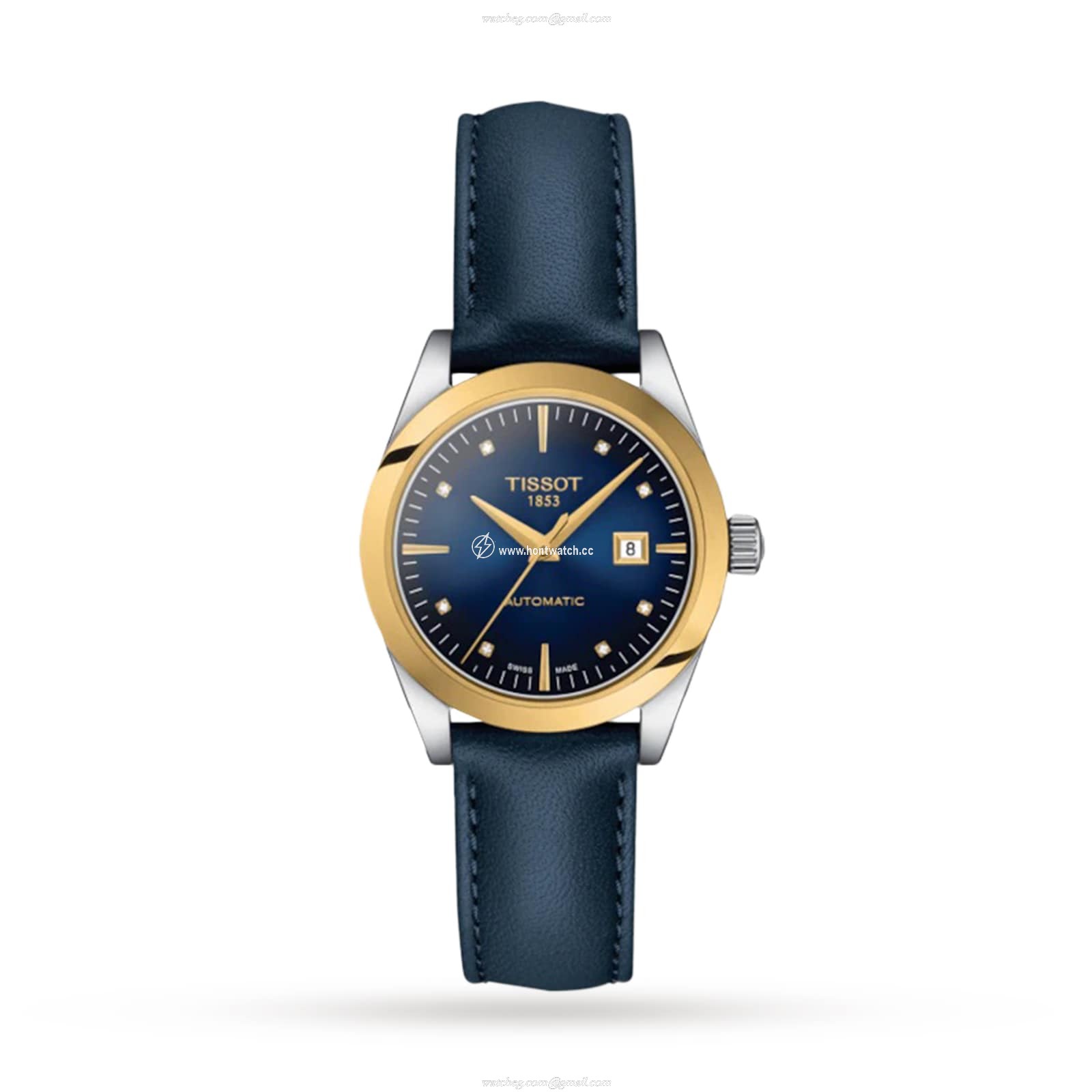 Tissot T-Gold T9300074604600 Stainless Steel & 18ct Yellow Gold Automatic Blue replica watches