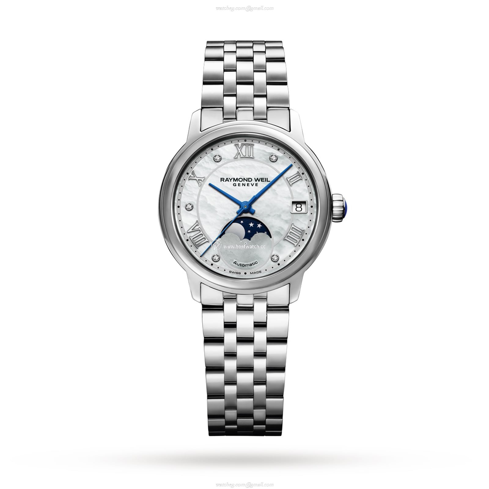 Raymond Weil Maestro 2139-ST-00965 Stainless Steel Automatic Mother Of Pearl replica watches