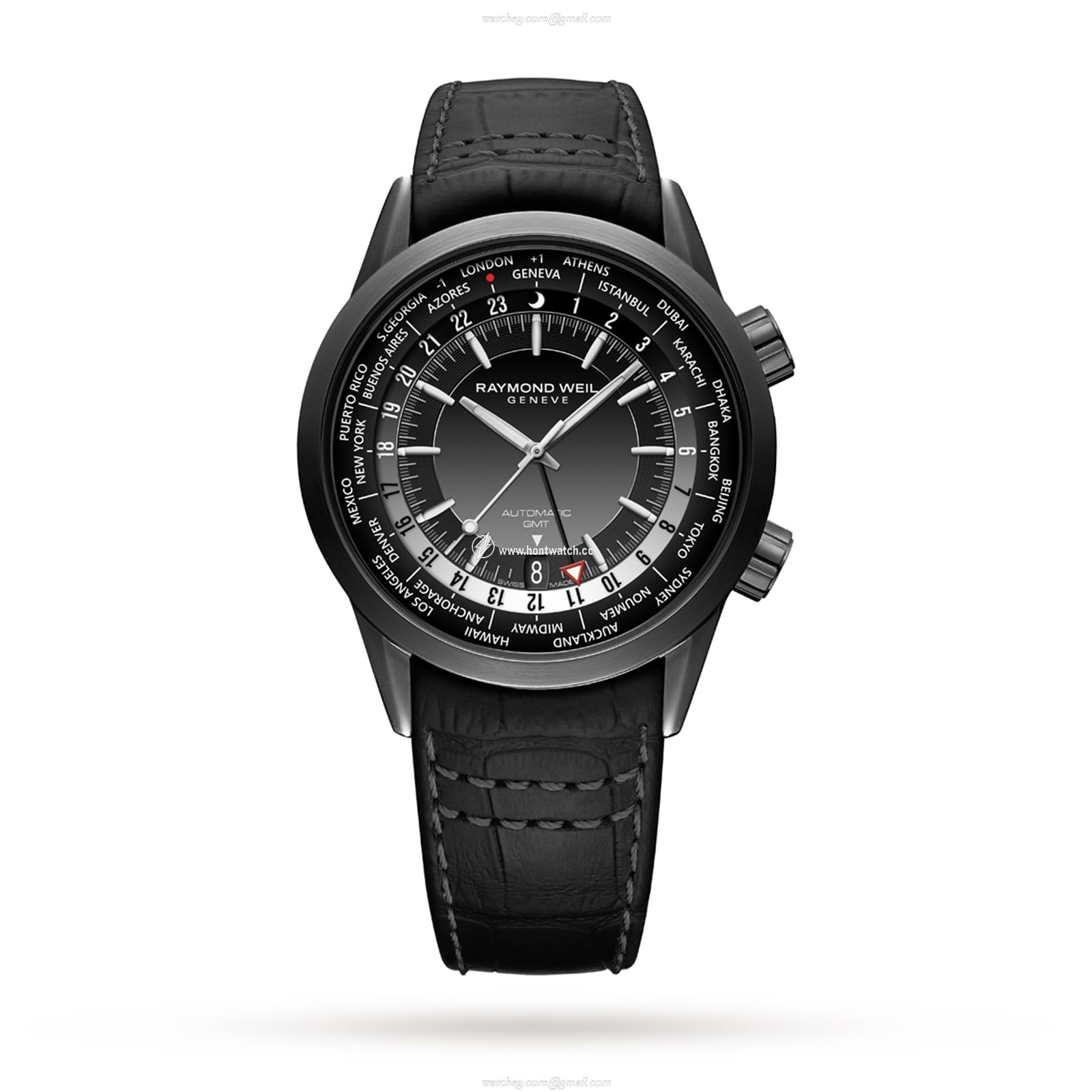 Raymond Weil Freelancer 2765-BKC-20001 Stainless Steel & PVD Automatic Black replica watches