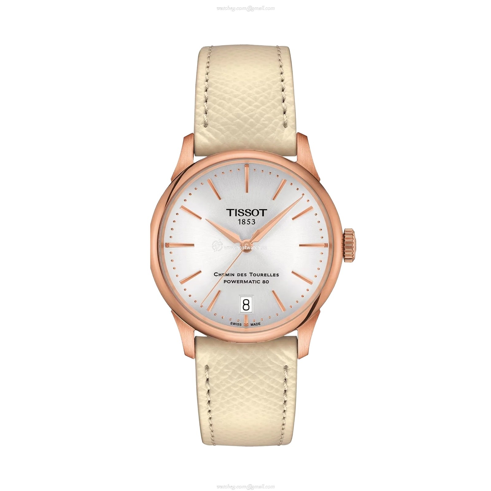 Tissot T-Classic T1392073603100 Stainless Steel & Rose Gold PVD Automatic Silver replica watches