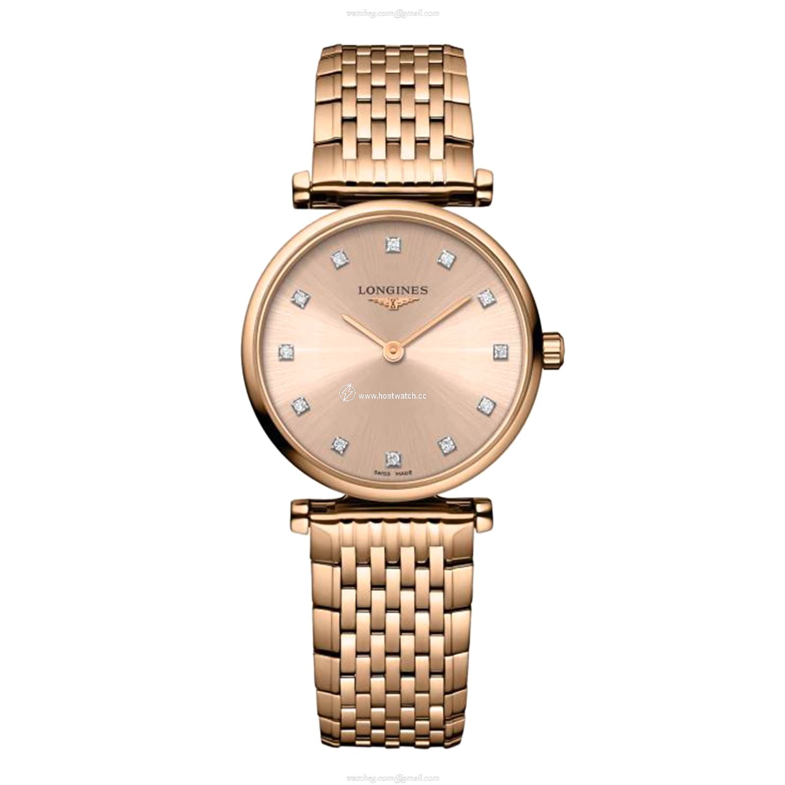 Longines La Grande Classique L42091908 Stainless Steel & PVD Rose Gold Quartz Gold replica watches