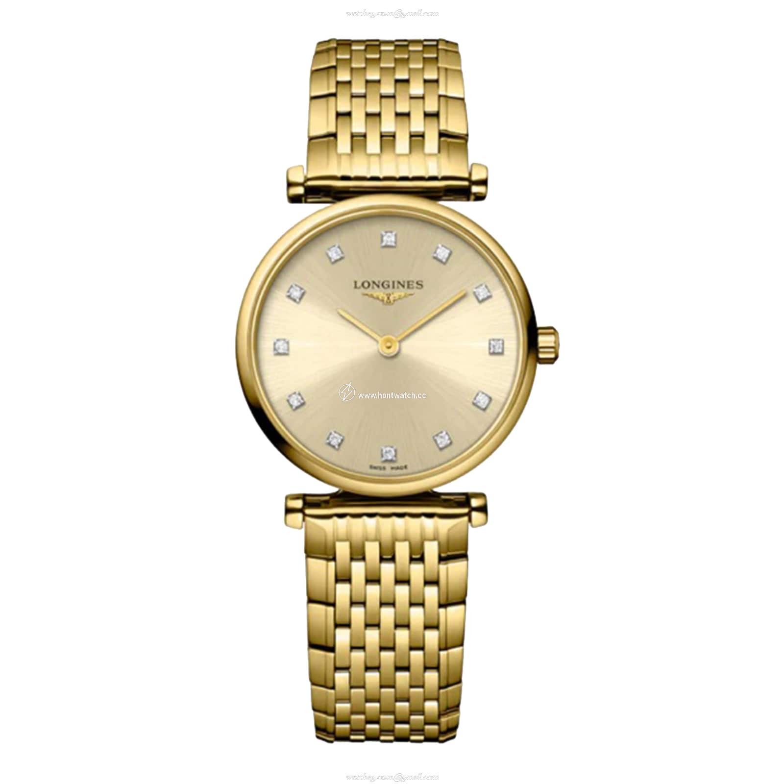Longines La Grande Classique L45122378 Stainless Steel & PVD Yellow Gold Quartz Gold replica watches