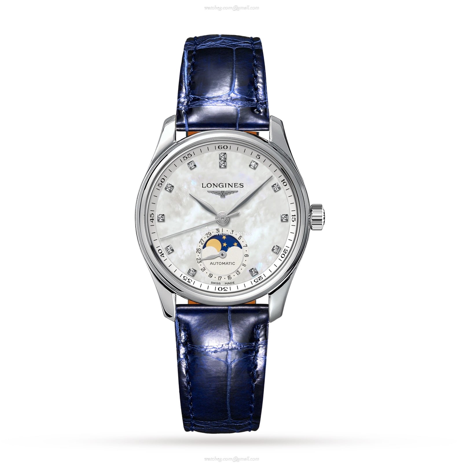 Longines Master Collection L24094870 Stainless Steel Automatic Mother of Pearl replica watches