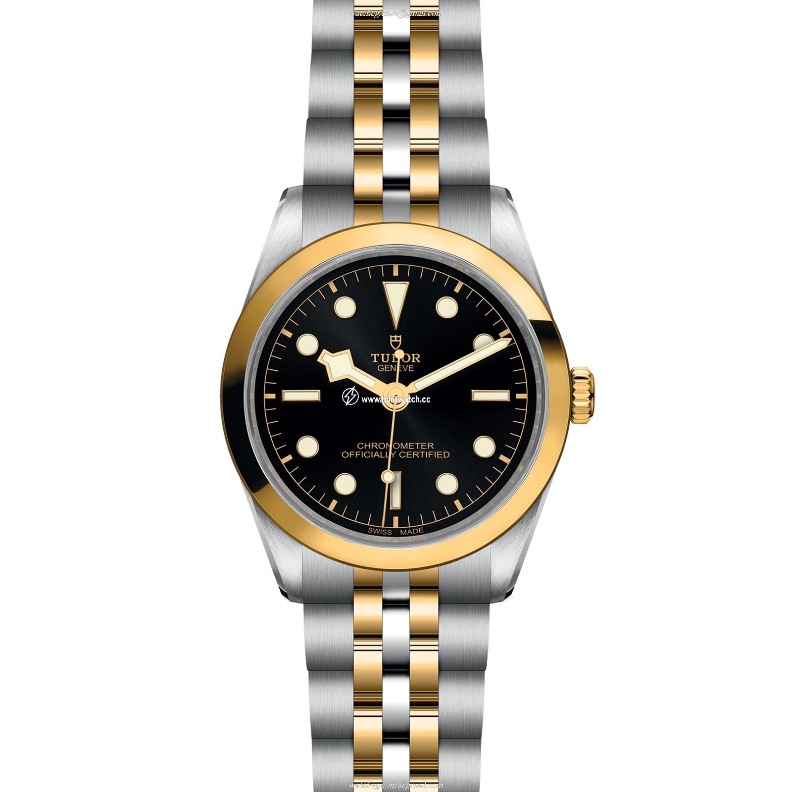 Tudor Black Bay M79643-0001 Stainless Steel & 18ct Yellow Gold Automatic Black