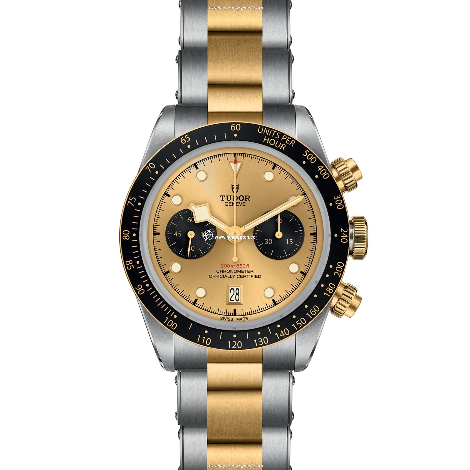 Tudor Black Bay M79363N-0007 Stainless Steel & 18ct Yellow Gold Automatic Champagne