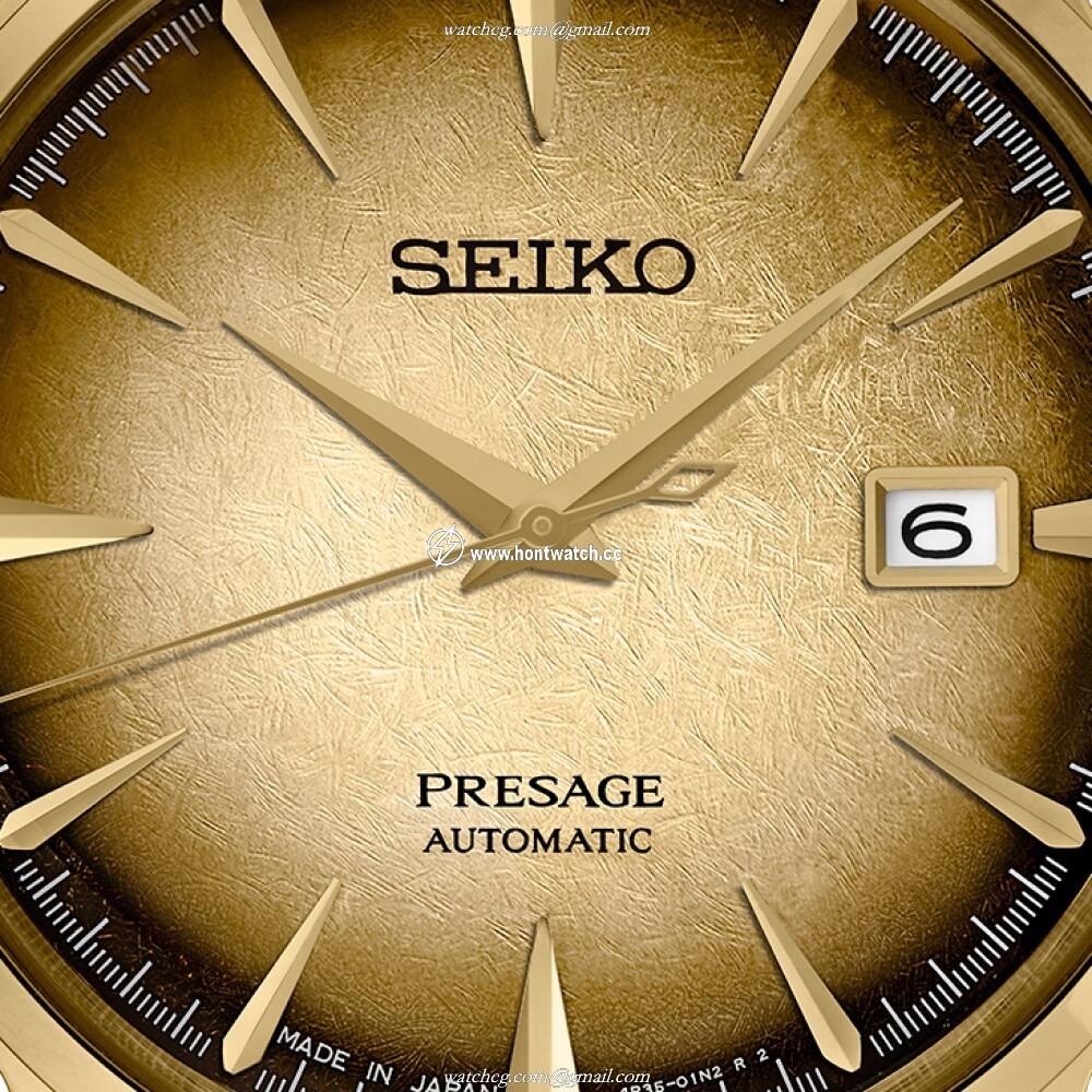 Seiko Seiko Presage SRPK48J1 Stainless Steel & PVD Yellow Gold Automatic Gold