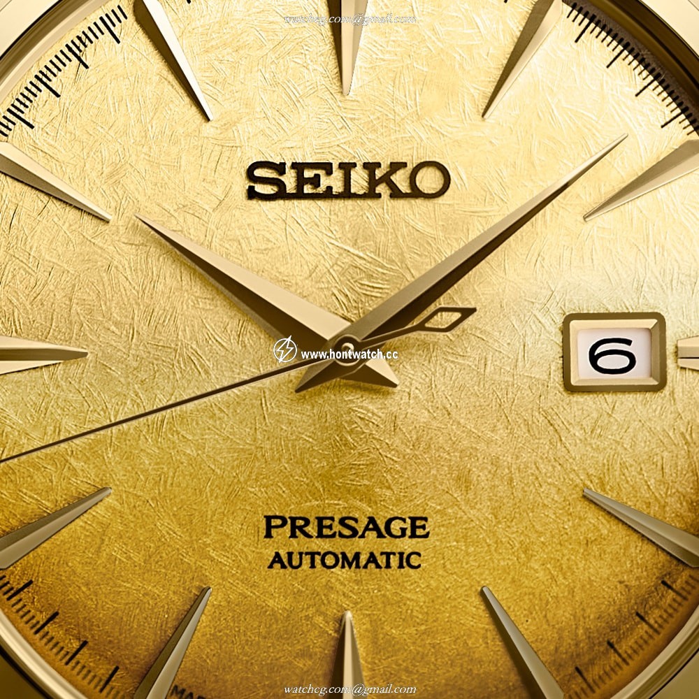 Seiko Seiko Presage SRPK46J1 Stainless Steel & PVD Yellow Gold Automatic Gold