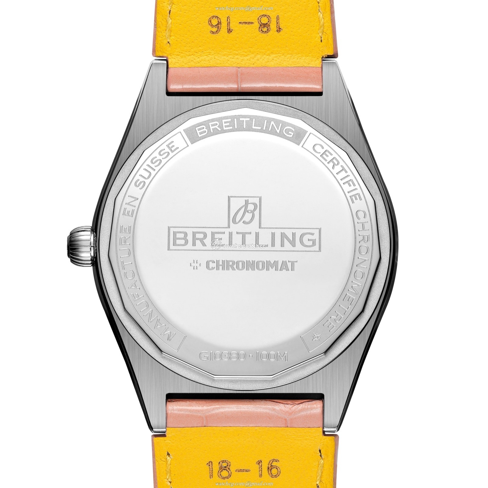 Breitling Chronomat G10380BB1K1P1 Stainless Steel & 18ct White Gold Automatic Pink
