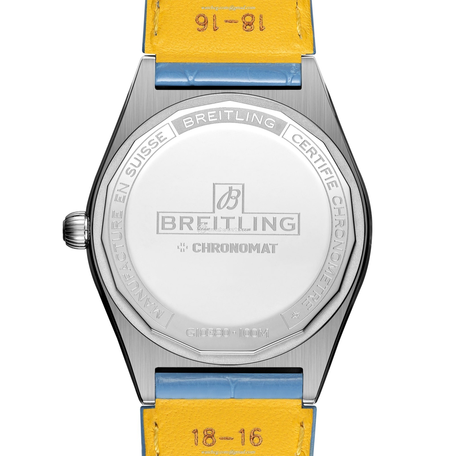 Breitling Chronomat G10380611C1P1 Stainless Steel & 18ct White Gold Automatic Blue