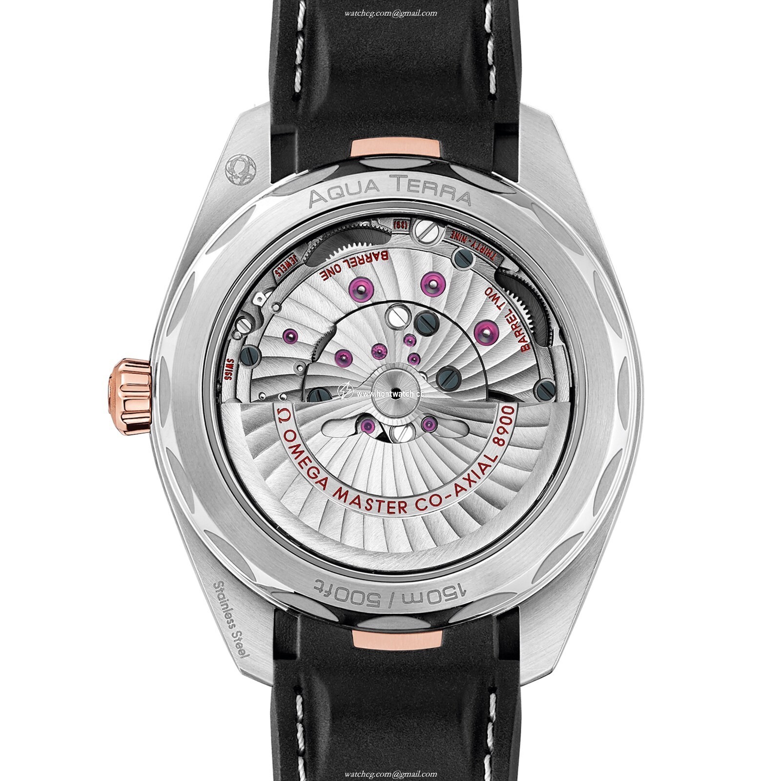 Omega Seamaster Aqua Terra O22022412102001 Stainless Steel & 18ct Rose Gold Automatic Silver