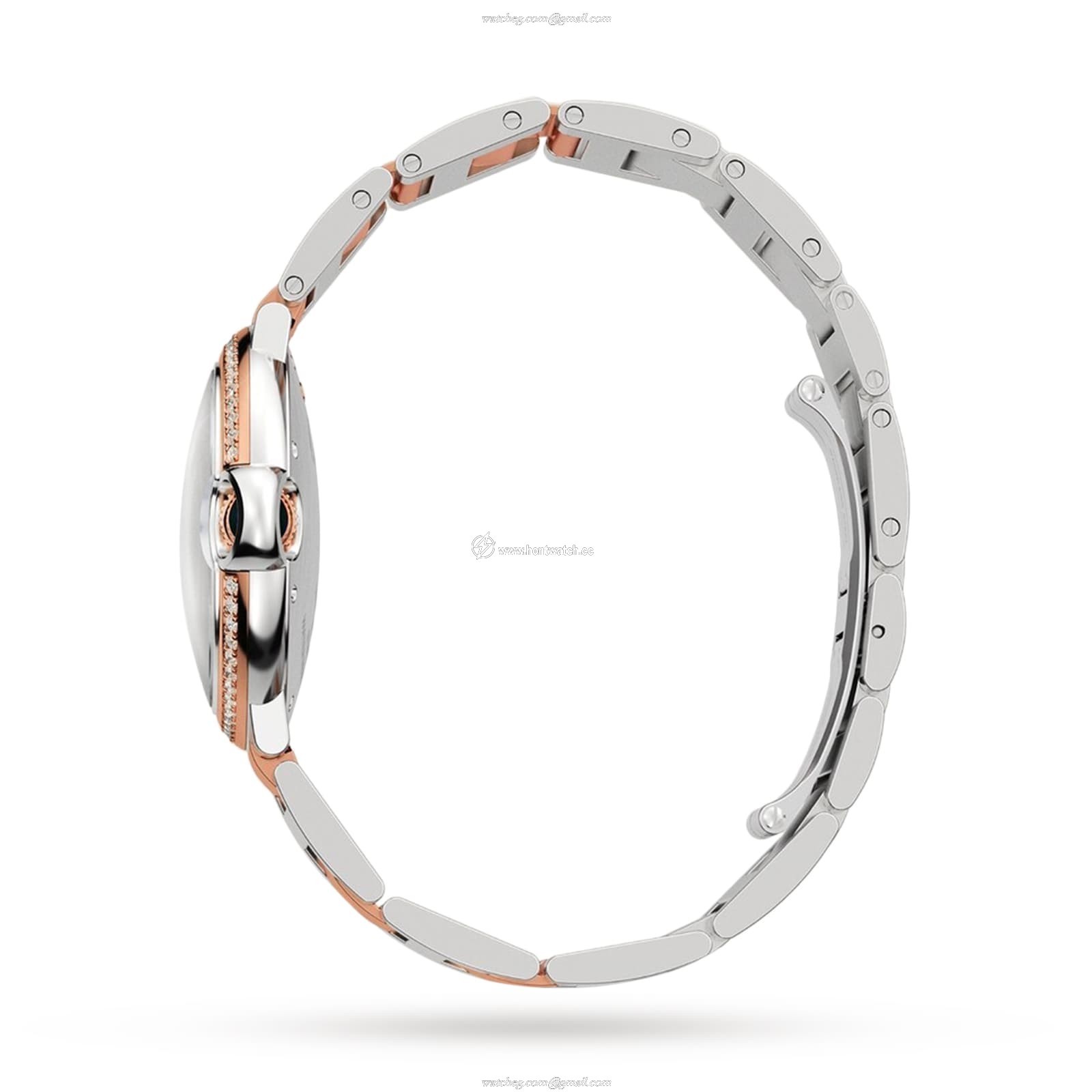 Cartier Ballon Bleu de Cartier W3BB0024 Steel & Rose Gold Automatic Silver