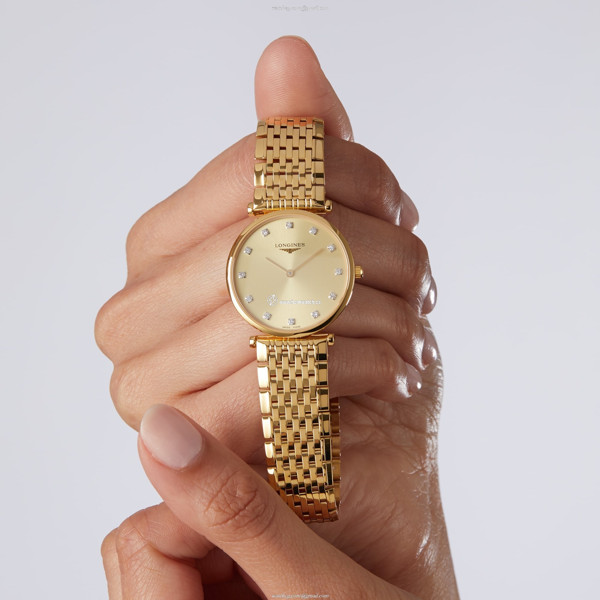 Longines La Grande Classique L45122378 Stainless Steel & PVD Yellow Gold Quartz Gold