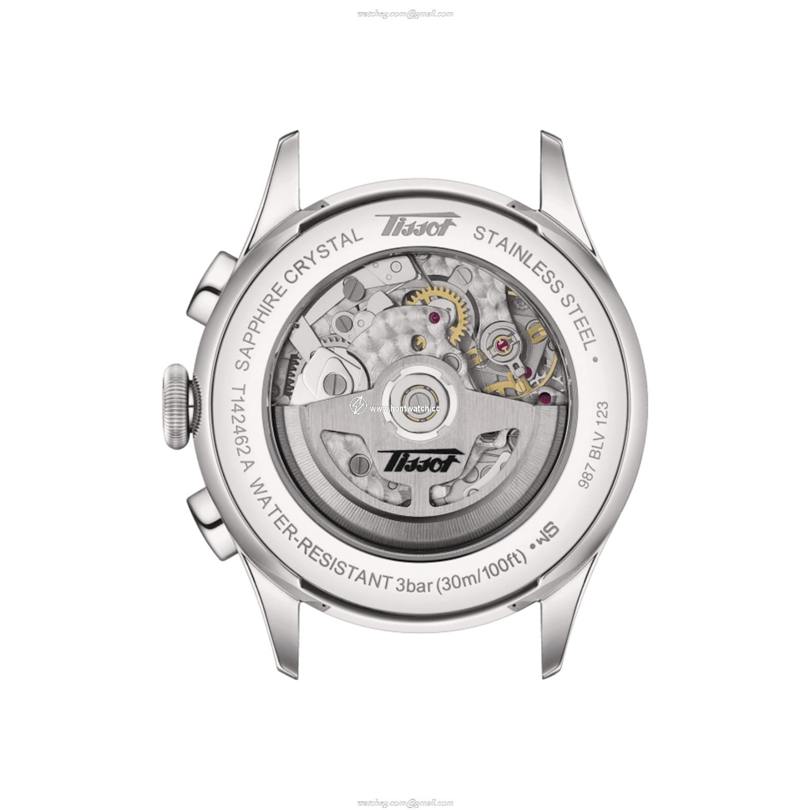 Tissot T-Heritage T1424621603200 Stainless Steel & PVD Rose Gold Automatic Silver