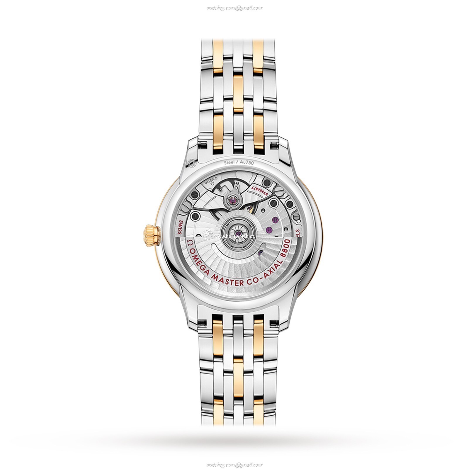 Omega De Ville Prestige O43420342008001 Stainless Steel & 18ct Yellow Gold Automatic Champagne