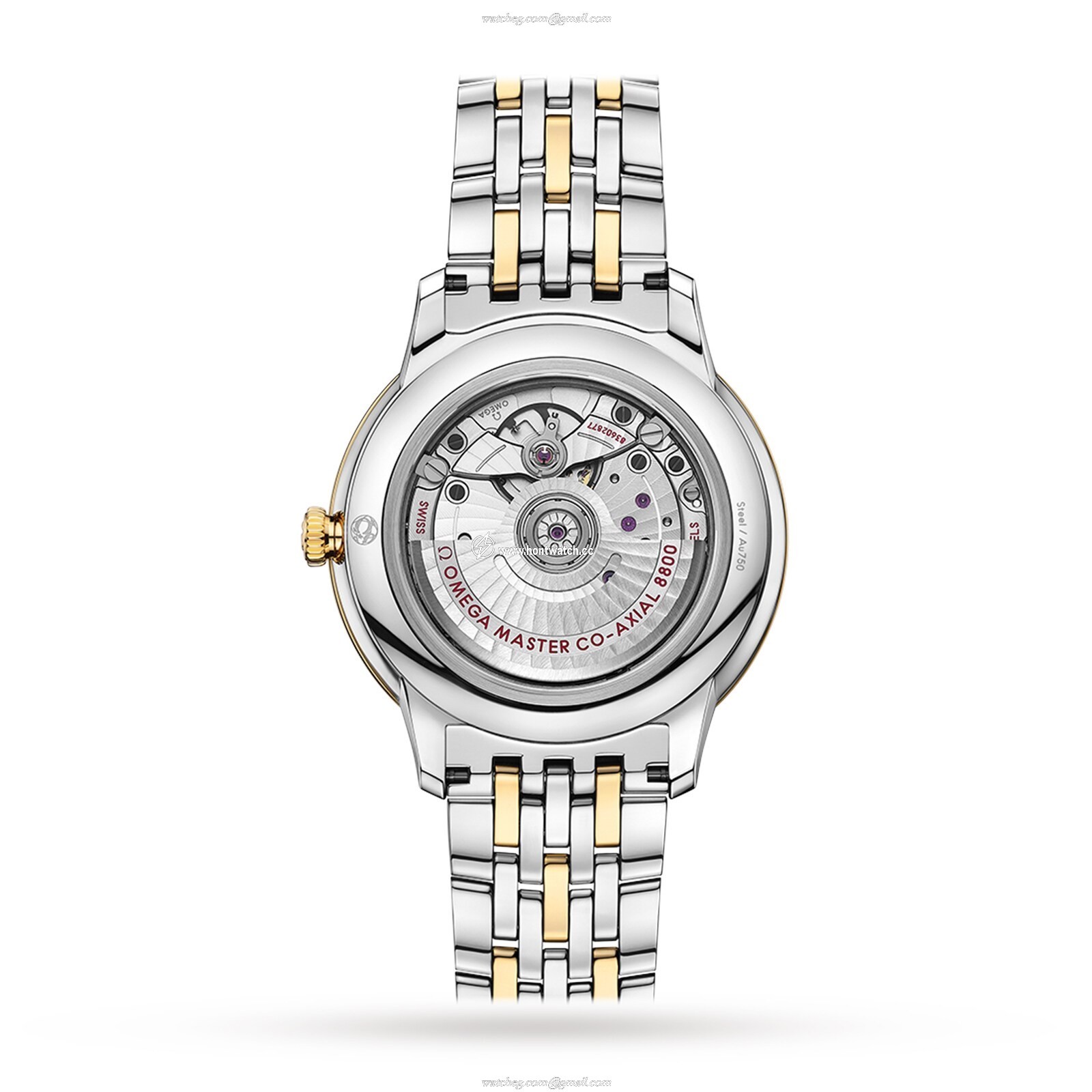 Omega De Ville Prestige O43420402052001 Stainless Steel & 18ct Yellow Gold Automatic Silver