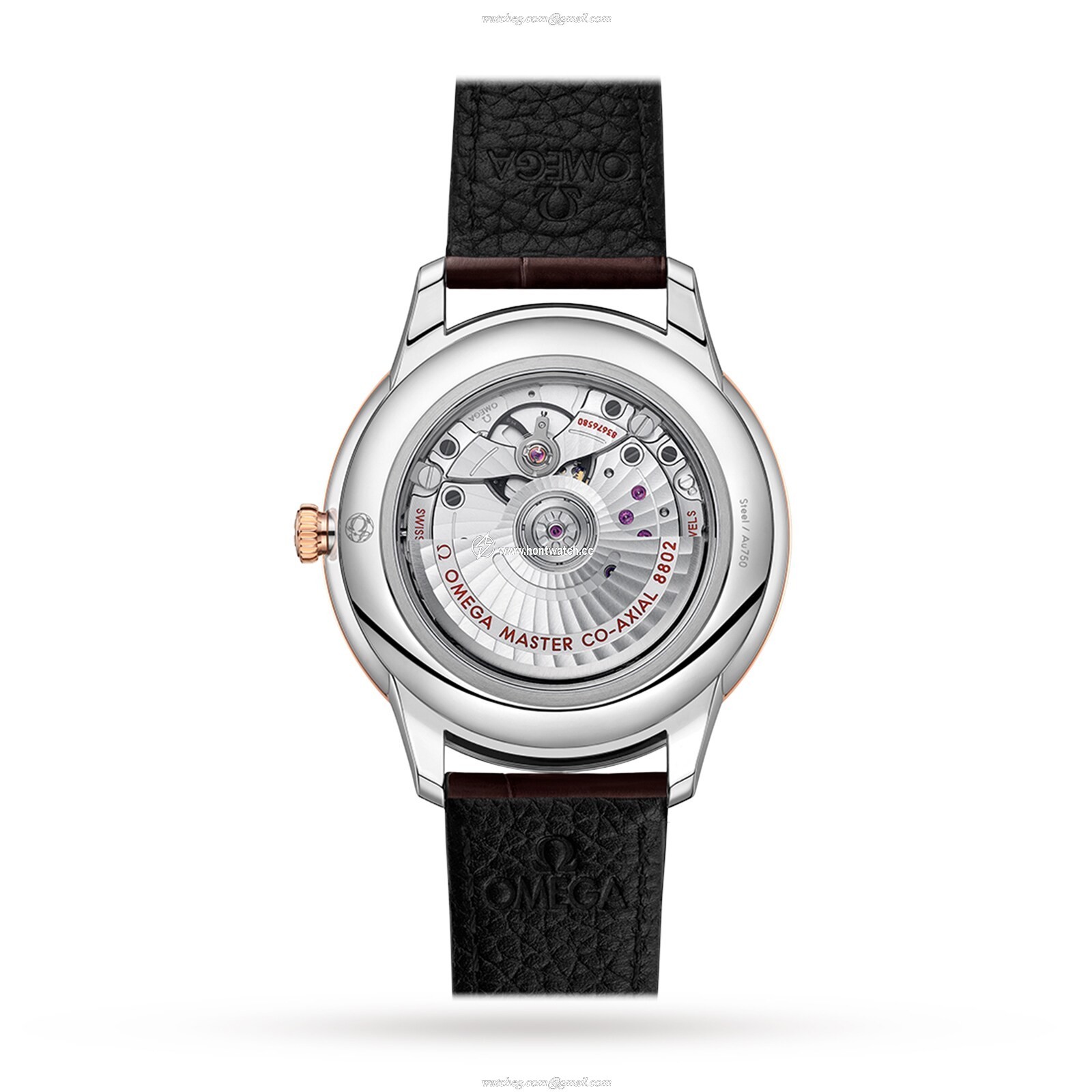 Omega De Ville Prestige O43423412002001 Stainless Steel & 18ct Rose Gold Automatic Silver