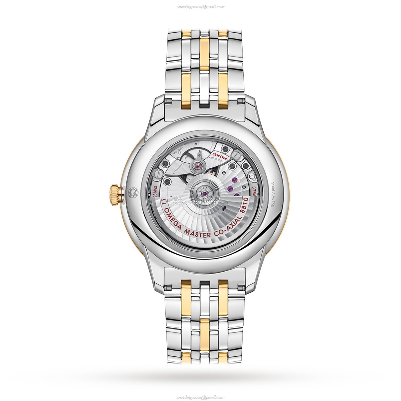 Omega De Ville Prestige O43420412102001 Stainless Steel & 18ct Yellow Gold Automatic Silver