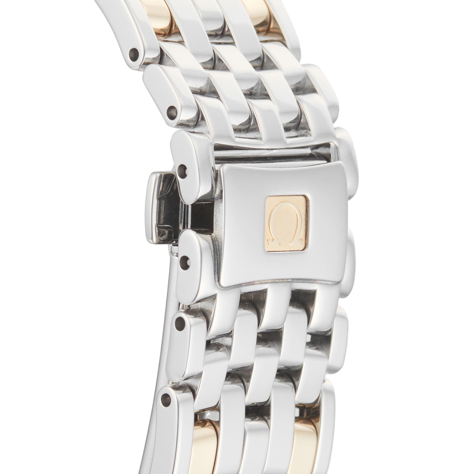 Omega De Ville 424.20.37.20.02.001 Stainless Steel and Yellow Gold Automatic Silver