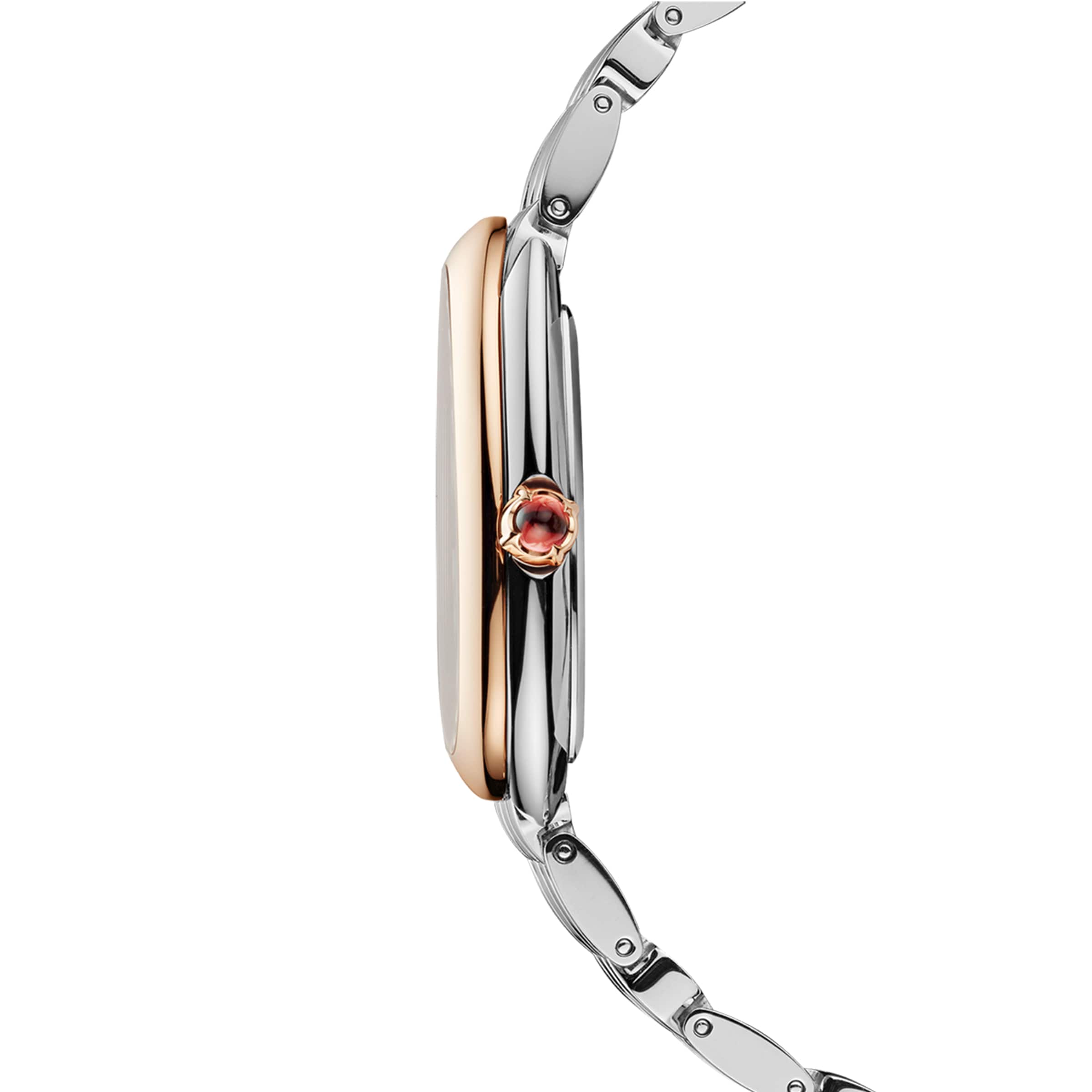 BVLGARI Serpenti Seduttori 103144 Stainless Steel & Gold Quartz Silver