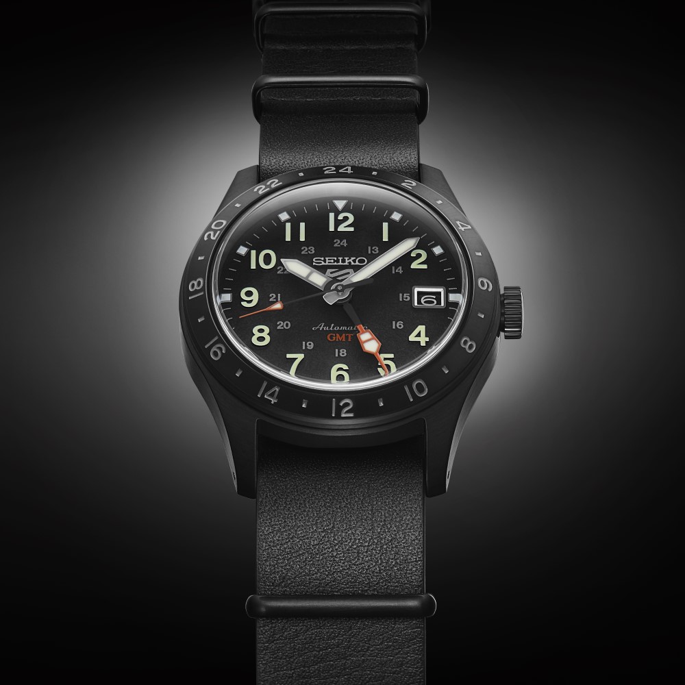 Seiko Seiko 5 Sports SSK025k1 Stainless Steel & PVD Black Automatic Black