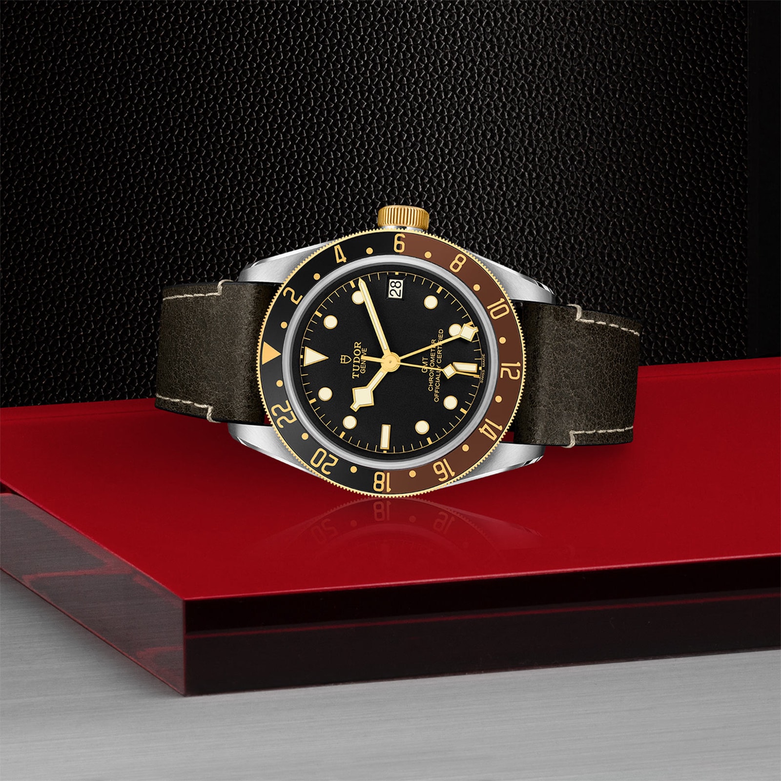 Tudor Black Bay M79833MN-0003 Stainless Steel & 18ct Yellow Gold Automatic Black
