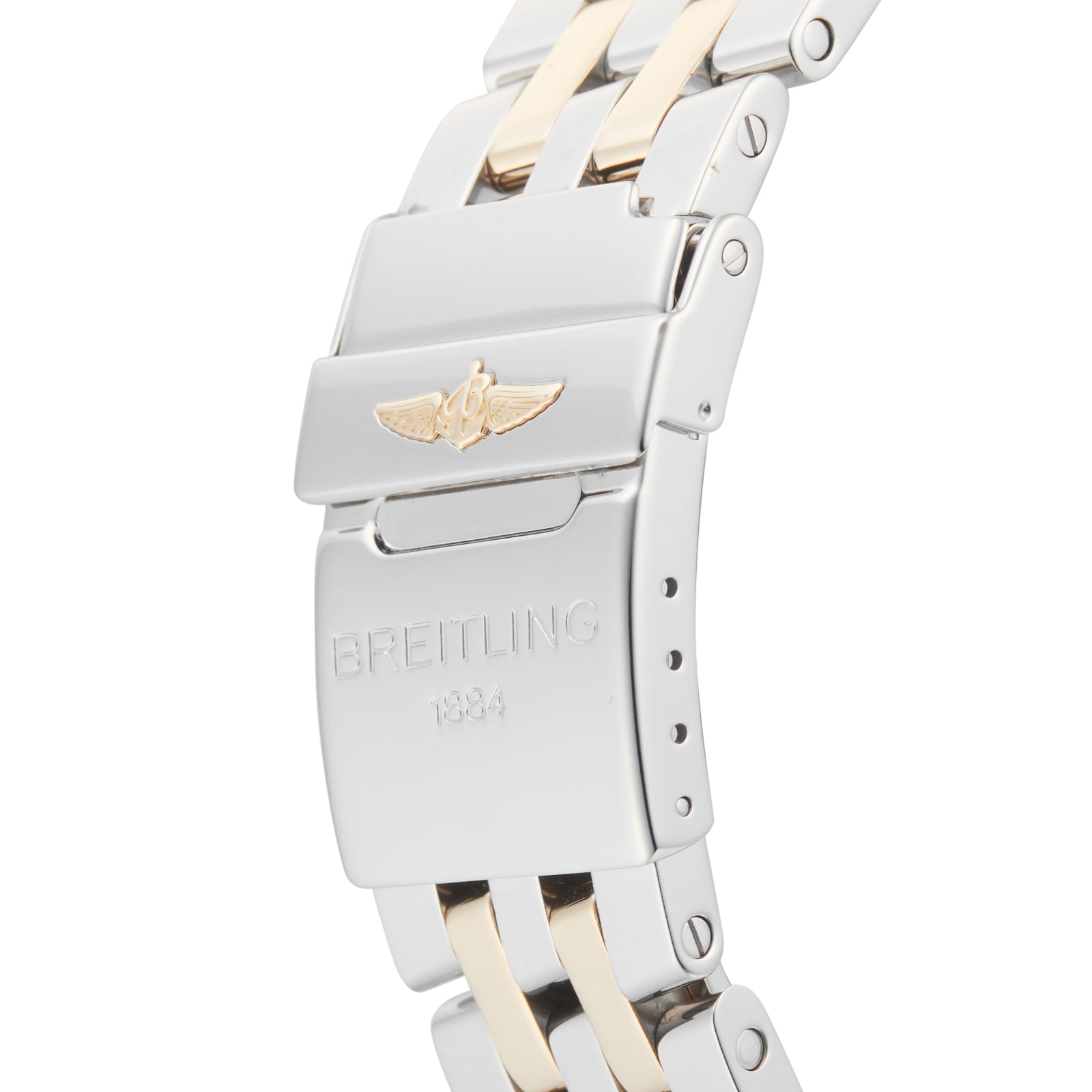 Breitling Chronomat B13356 Stainless Steel and Yellow Gold Automatic Black