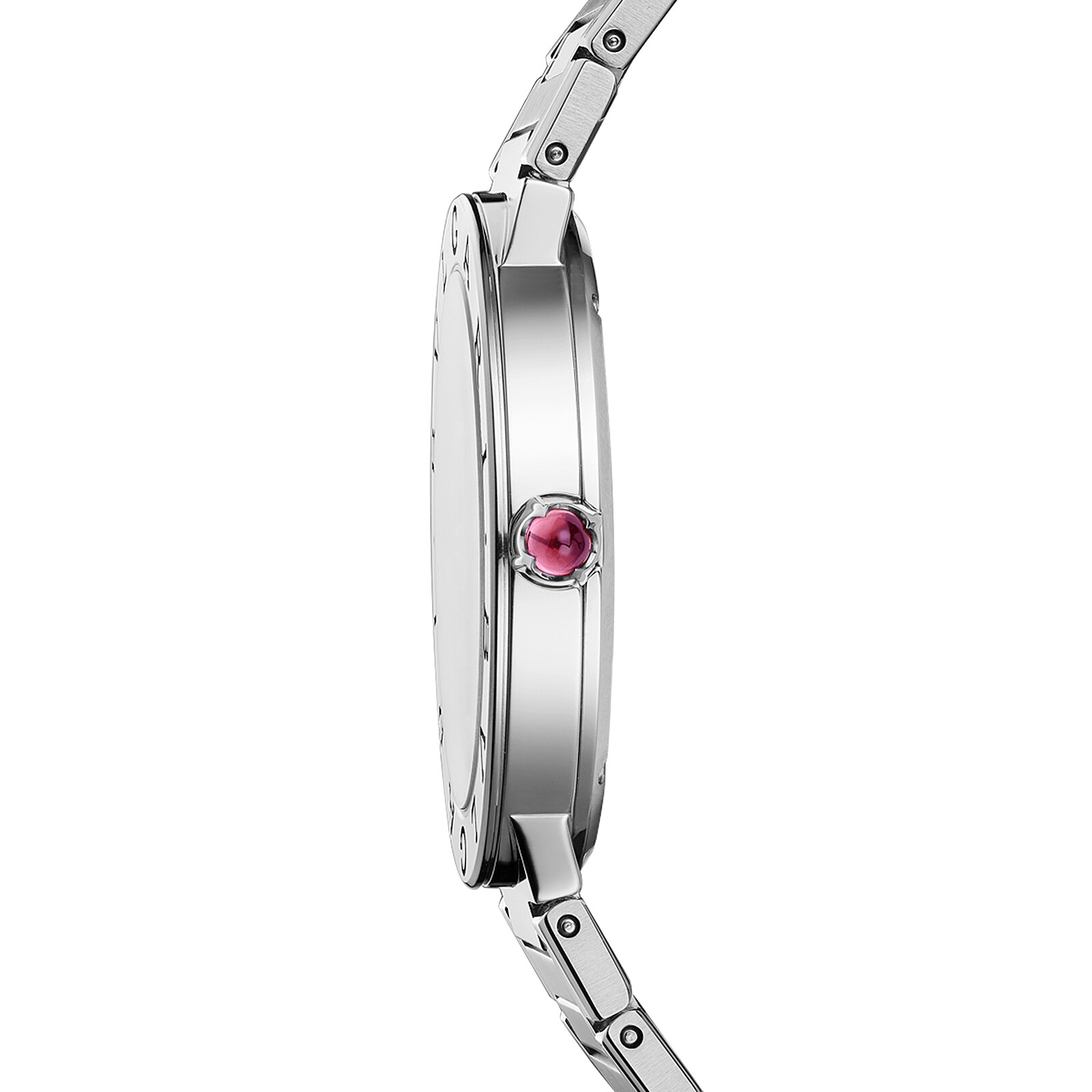 Bvlgari Bvlgari Bvlgari 103711 18ct Rose Gold & Stainless Steel Quartz Pink