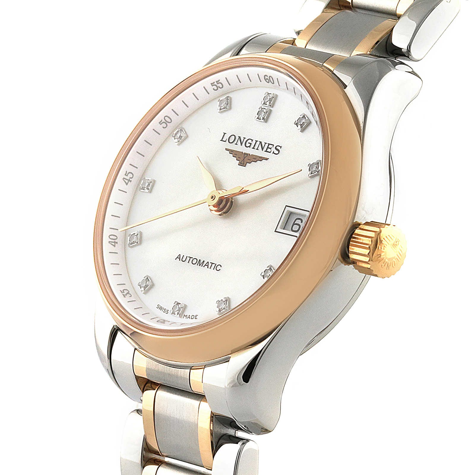 Longines Master Collection L21285897 Bicoloured Automatic Mother of Pearl