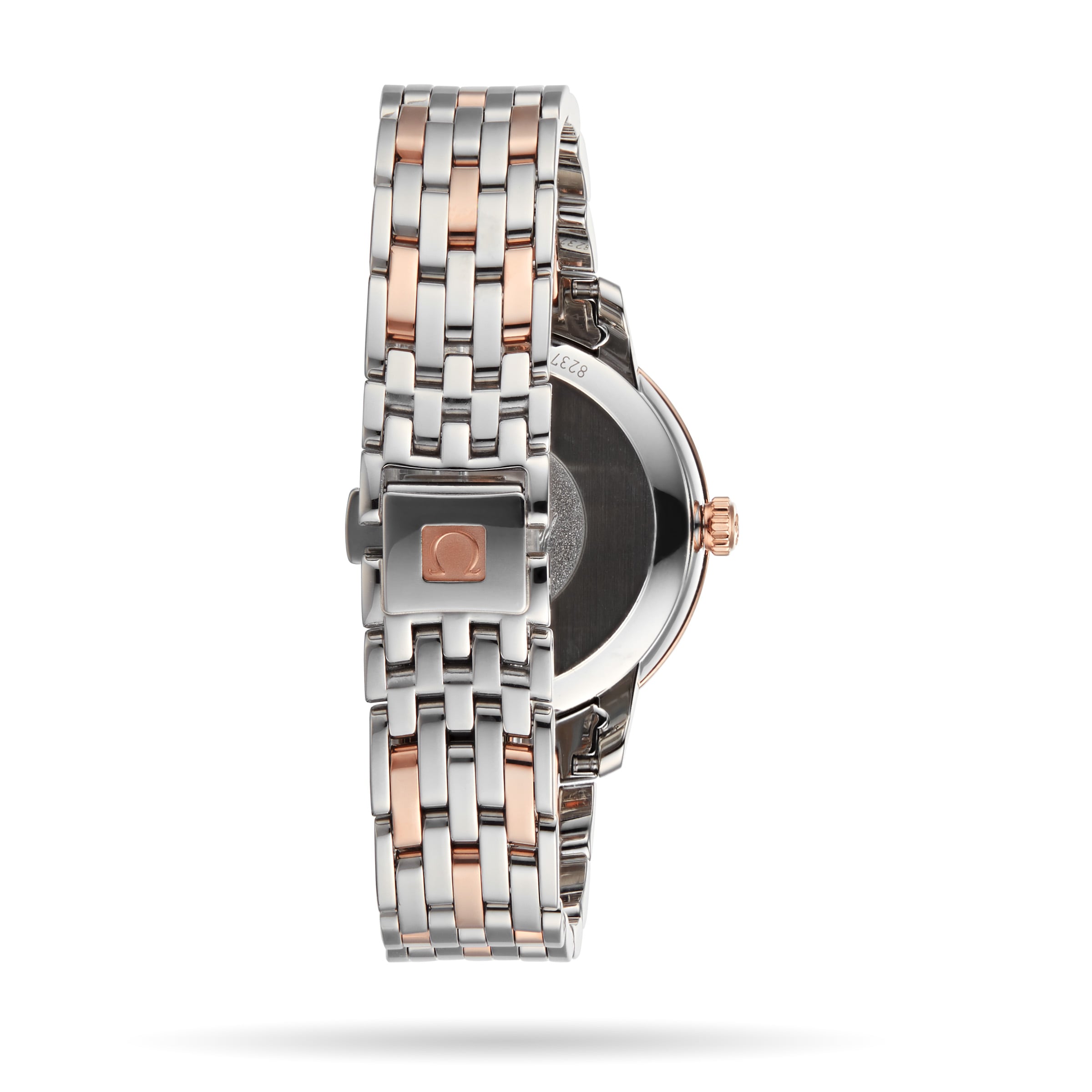 Omega De Ville O42420332052002 Stainless Steel & 18ct Rose Gold Automatic Mother of Pearl