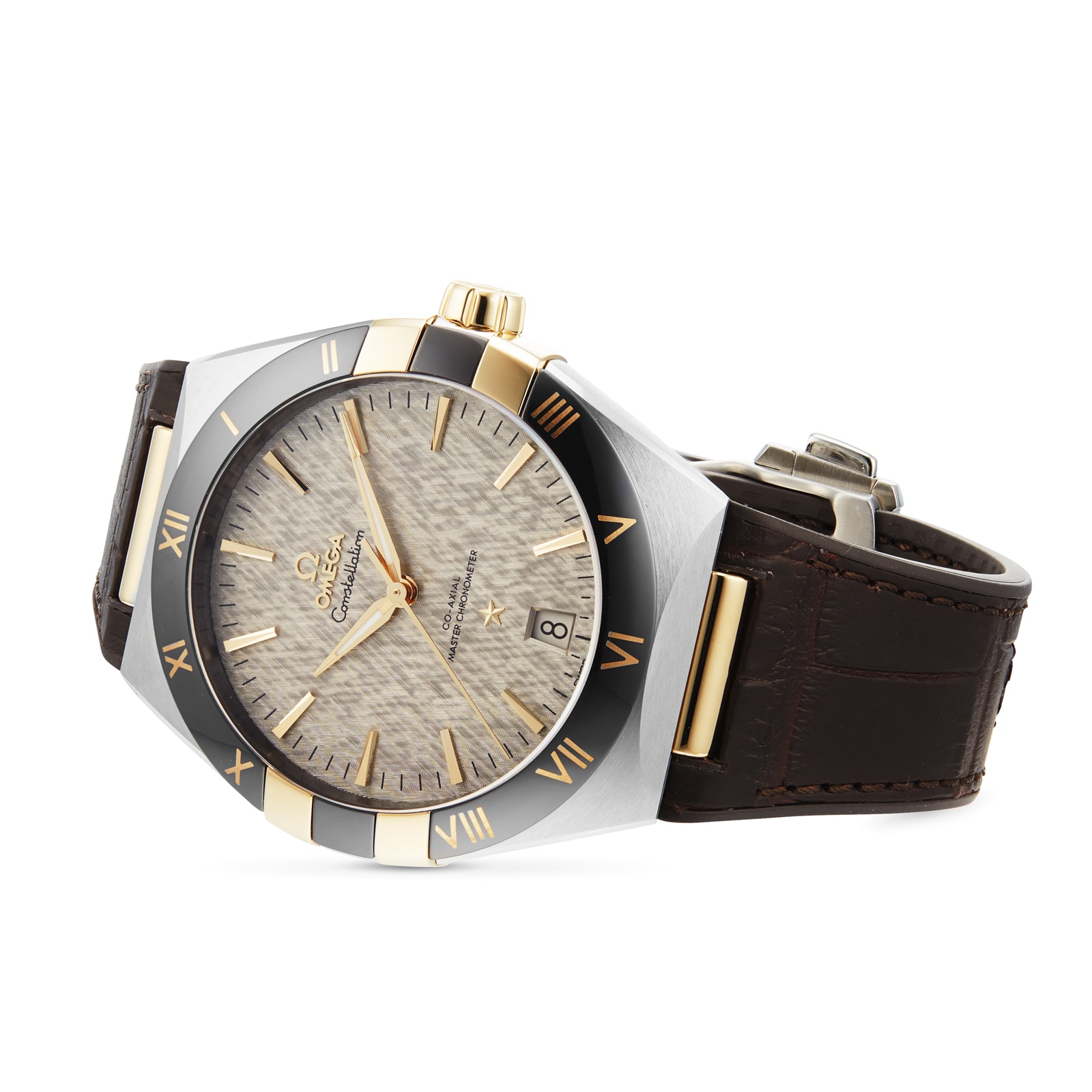 Omega Constellation O13123412106002 Stainless Steel & 18ct Yellow Gold Automatic Grey