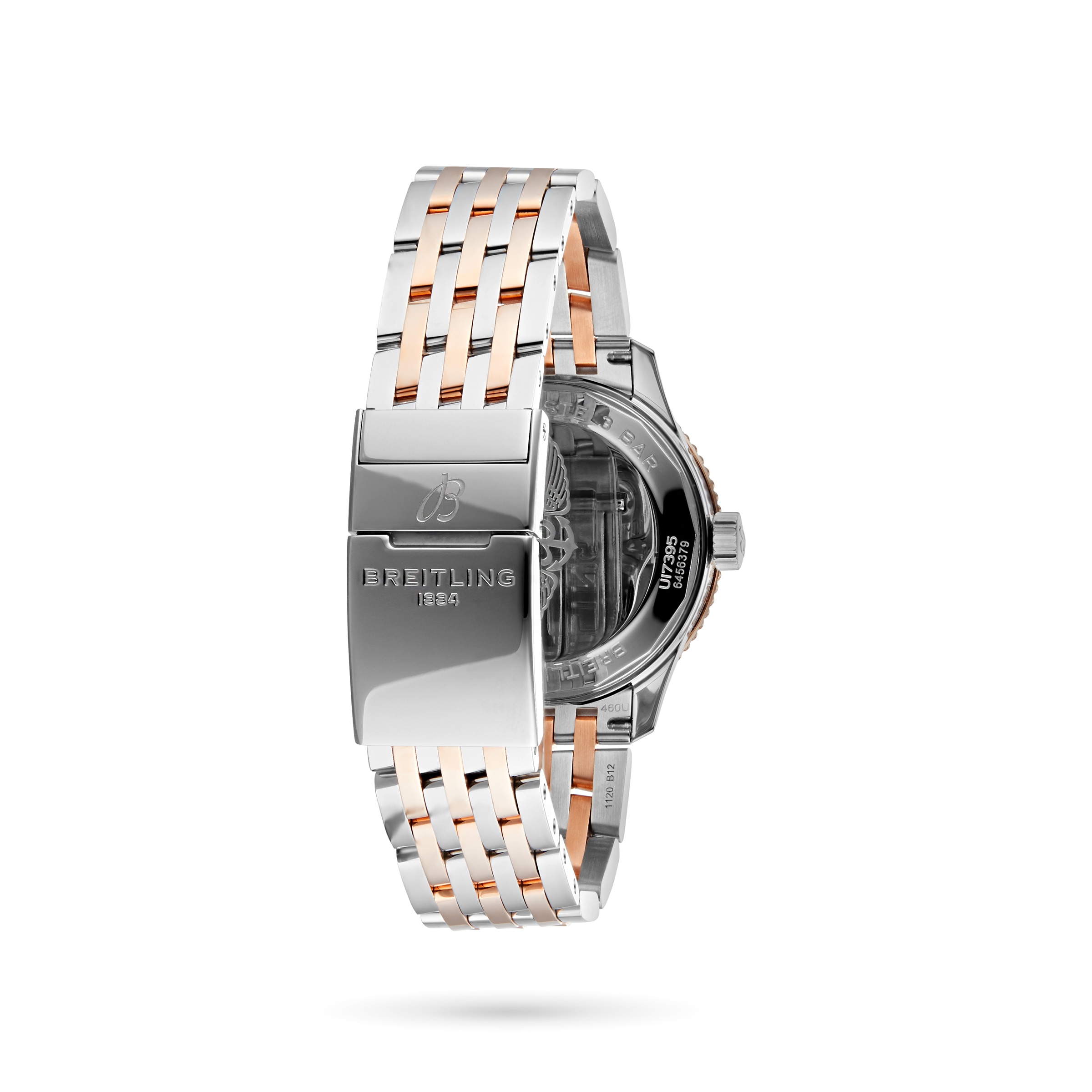 Breitling Navitimer U17395211A1U1 Stainless Steel & Rose Gold Automatic Mother of Pearl