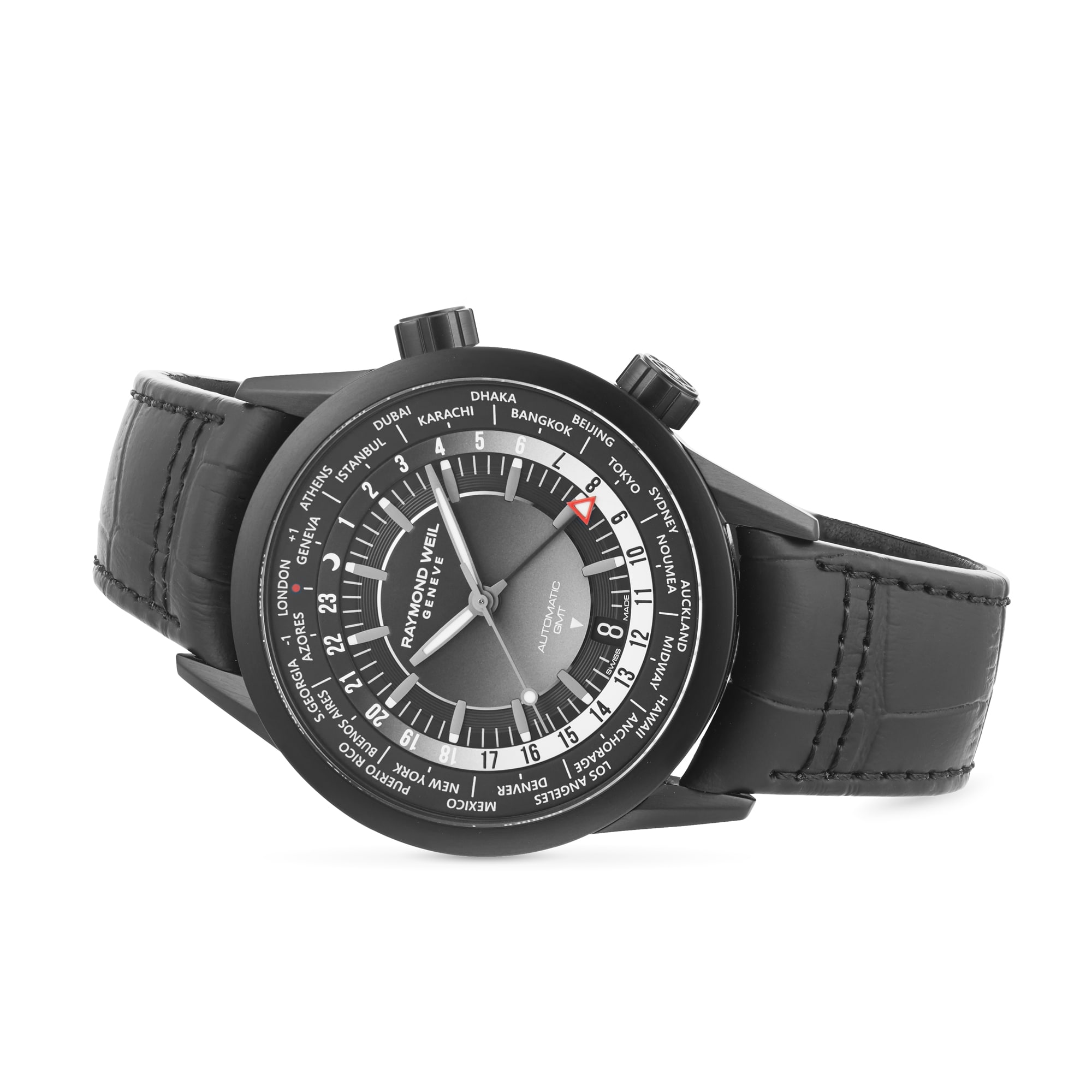 Raymond Weil Freelancer 2765-BKC-20001 Stainless Steel & PVD Automatic Black