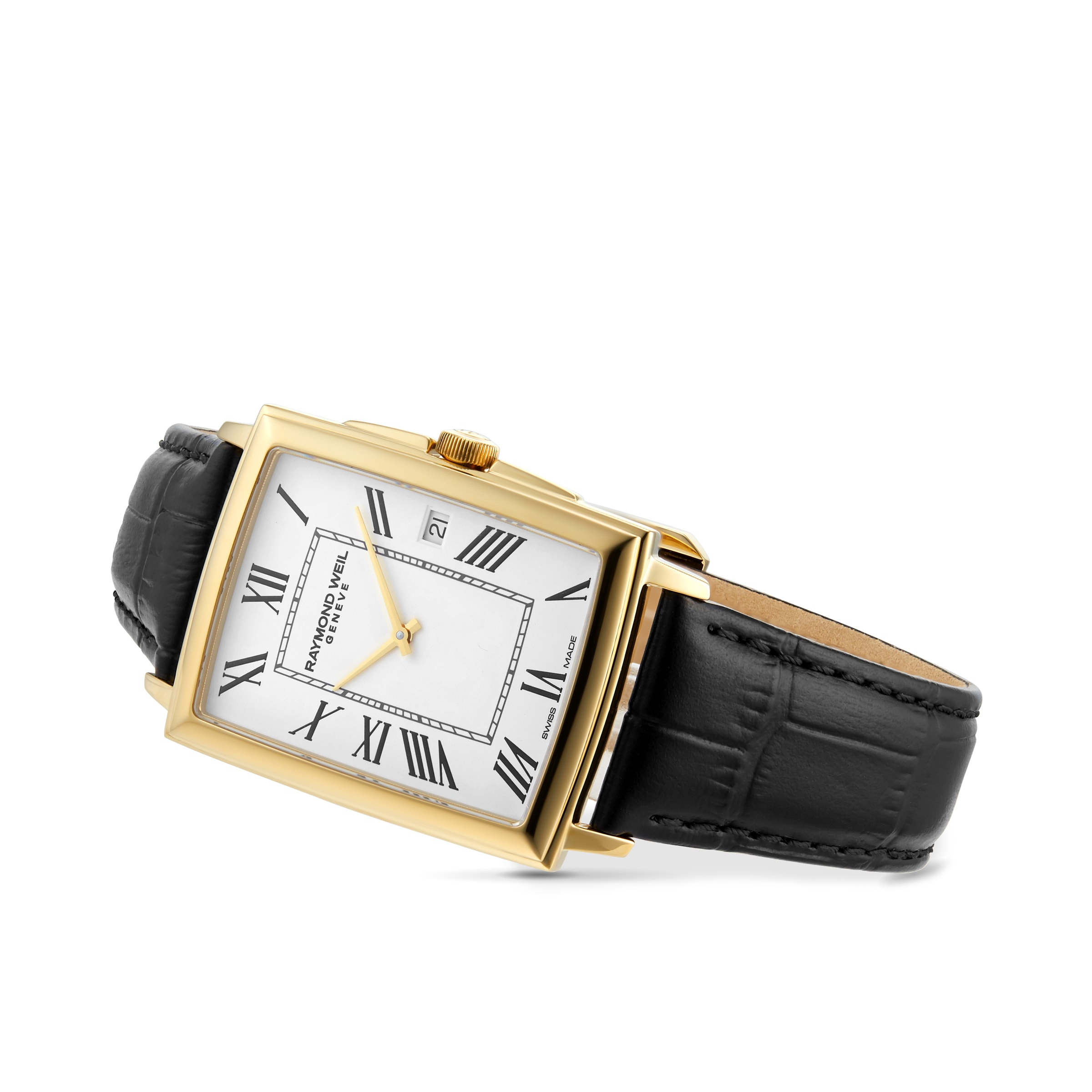 Raymond Weil Toccata 5425-PC-00300 Stainless Steel & PVD Yellow Gold Quartz White