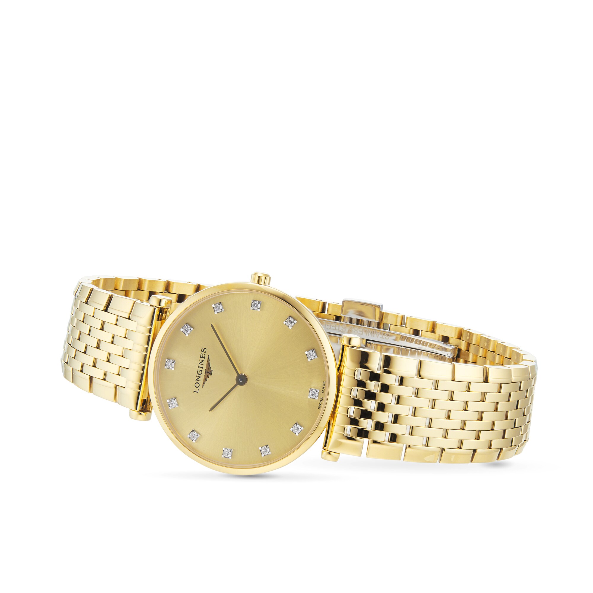 Longines La Grande Classique L45122378 Stainless Steel & PVD Yellow Gold Quartz Gold