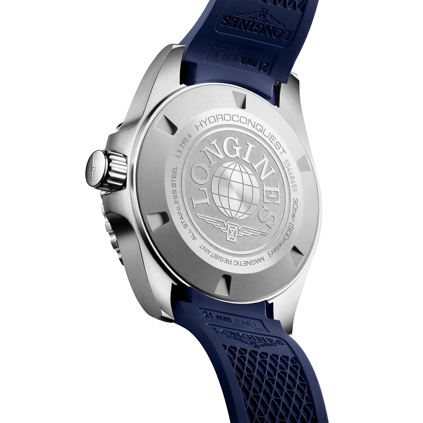 Longines HydroConquest L37904969 Stainless Steel and Ceramic Automatic Blue