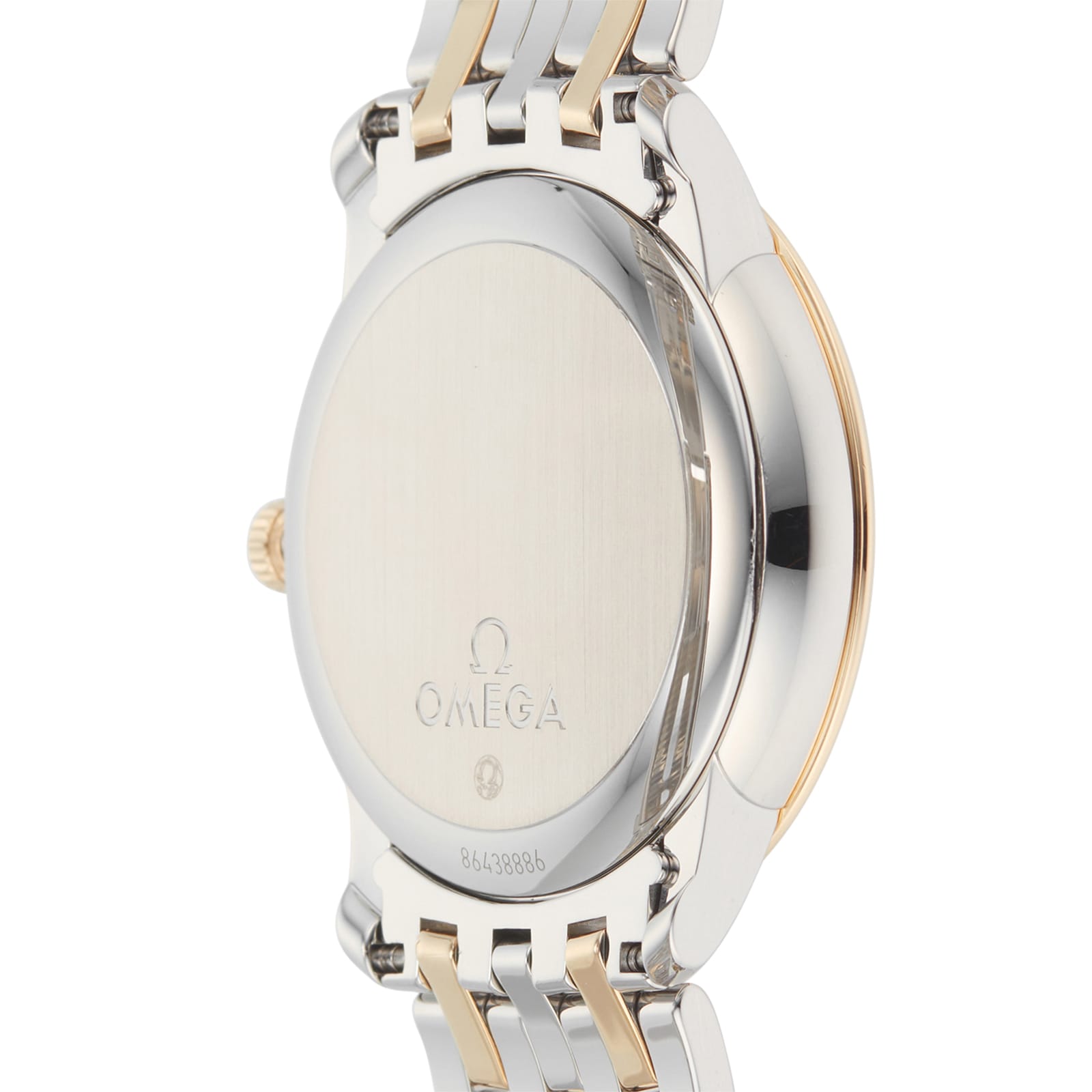 Omega De Ville 424.20.37.20.02.001 Stainless Steel and Yellow Gold Automatic Silver