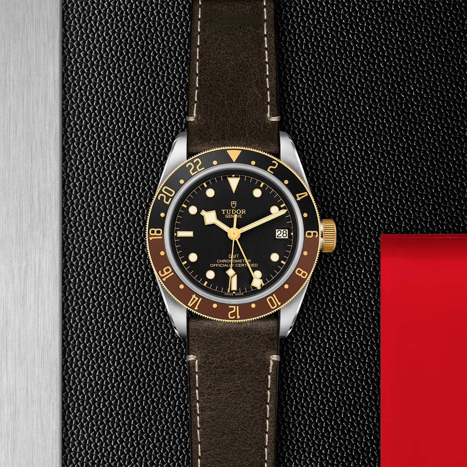 Tudor Black Bay M79833MN-0003 Stainless Steel & 18ct Yellow Gold Automatic Black