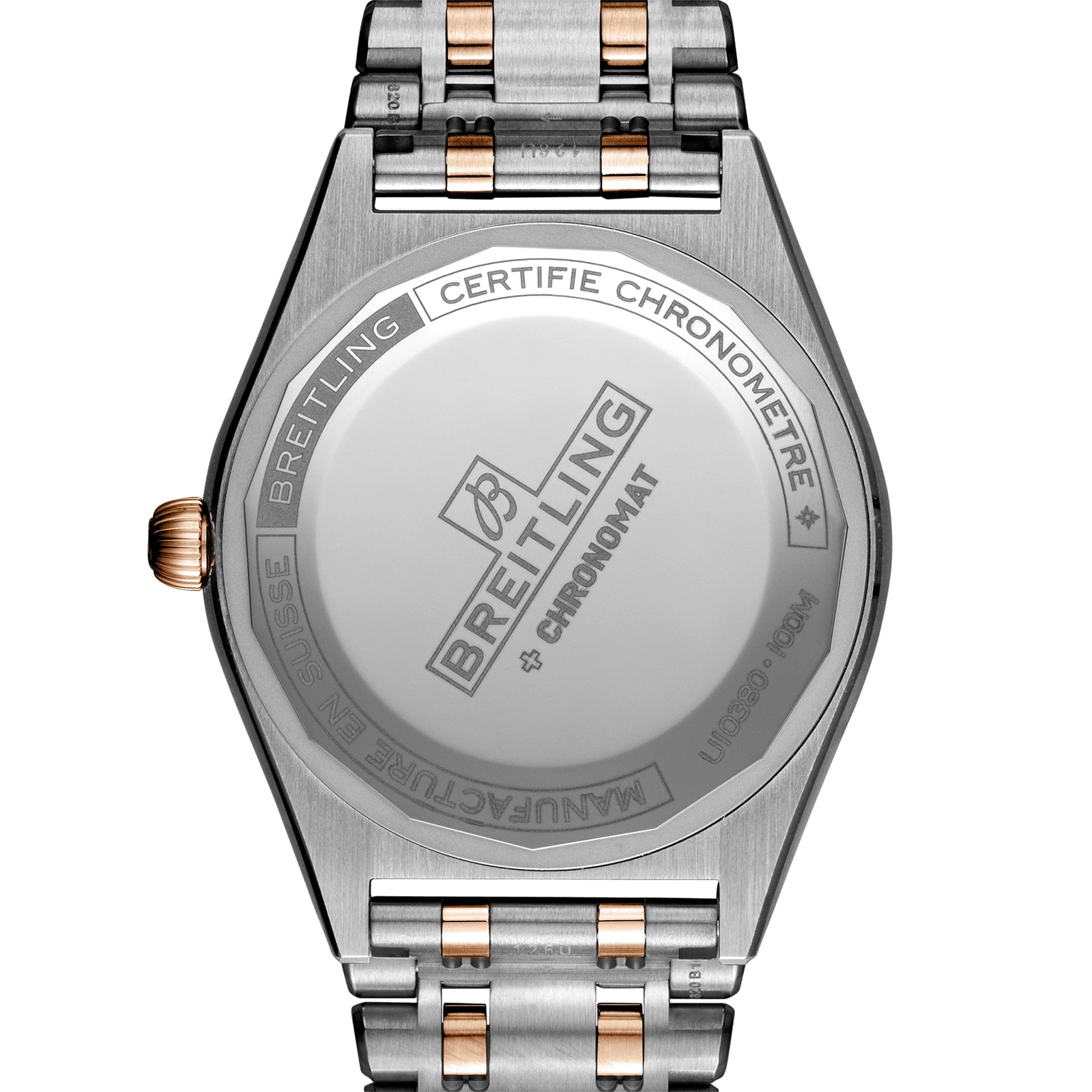 Breitling Chronomat U10380591A2U1 Stainless Steel & 18ct Rose Gold Automatic Mother of Pearl