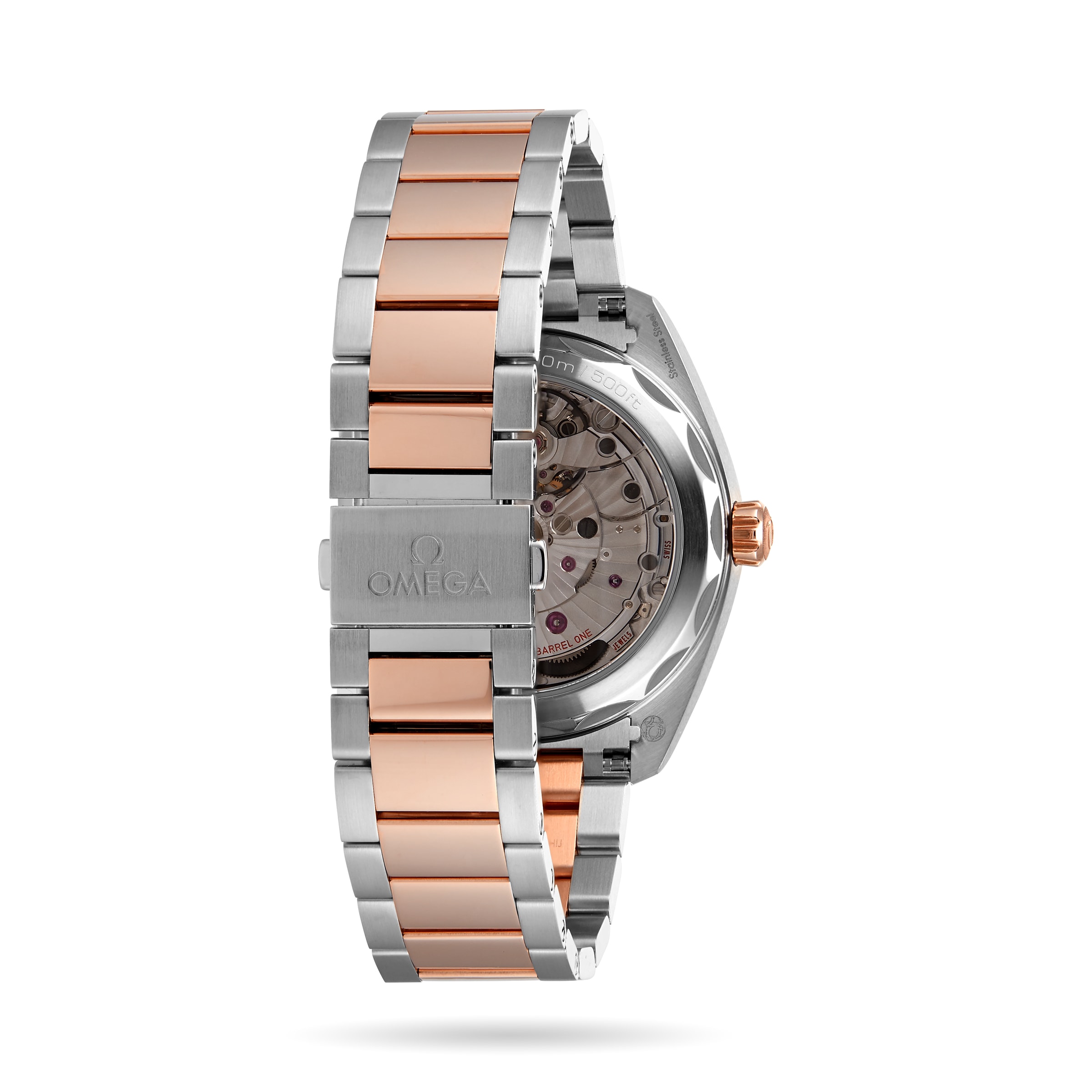 Omega Seamaster Aqua Terra O22020412102001 Stainless Steel & 18ct Rose Gold Automatic Silver