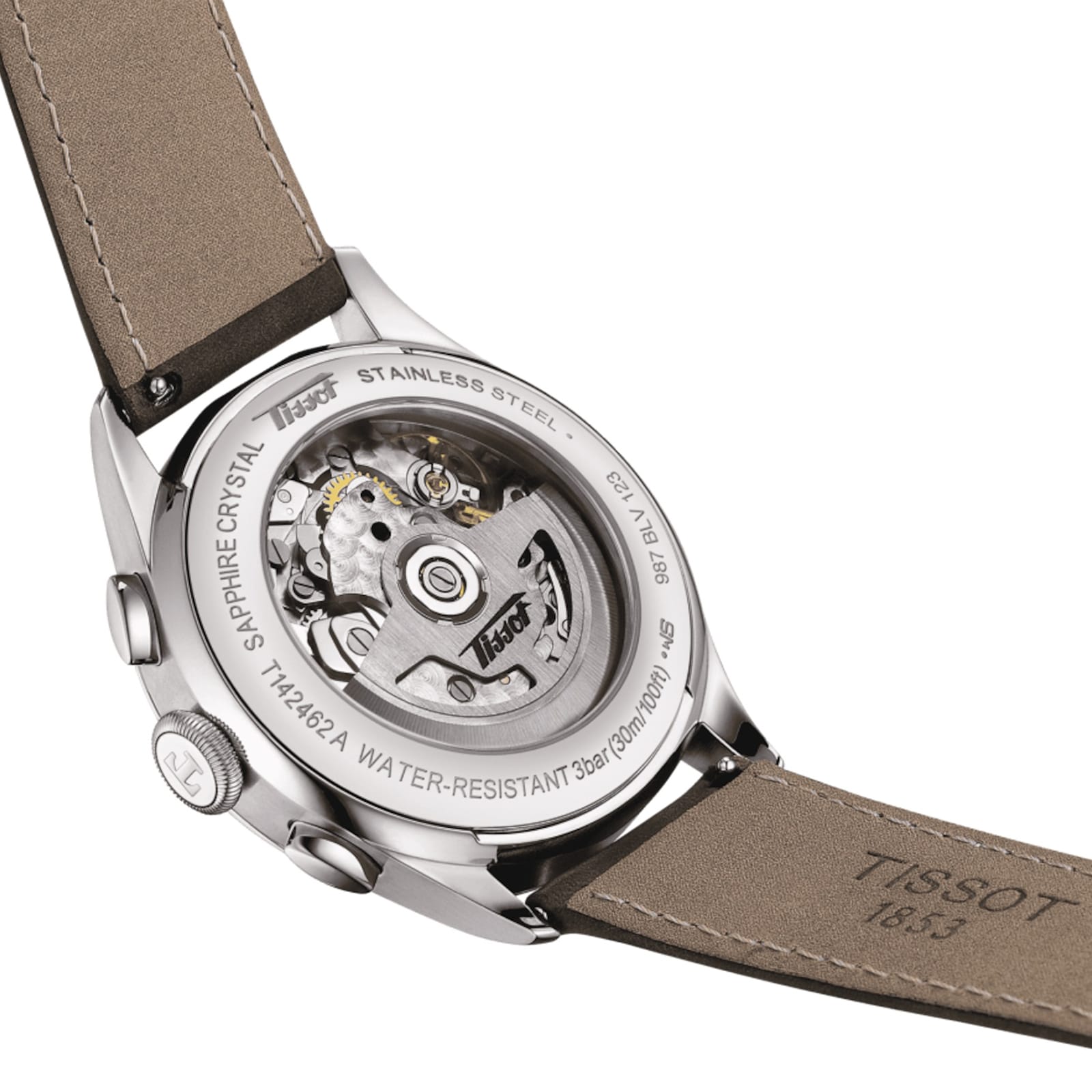 Tissot T-Heritage T1424621603200 Stainless Steel & PVD Rose Gold Automatic Silver